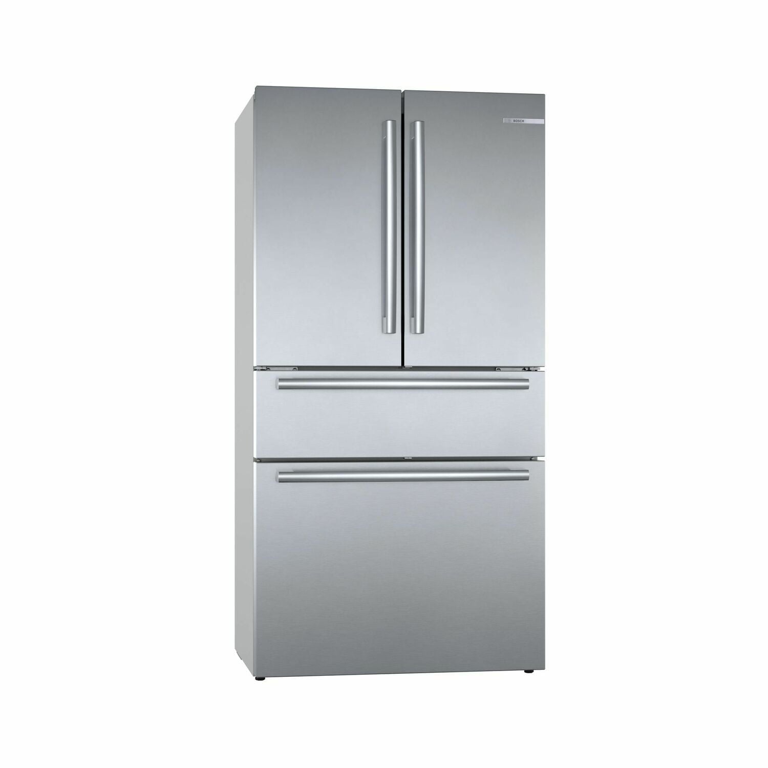 Bosch B36CL80SNS 800 Series 36-Inch French Door Refrigerator with Bottom Freezer - Stainless Steel, Easy-Clean Surface - Perfect for Modern Kitchens and Large Families