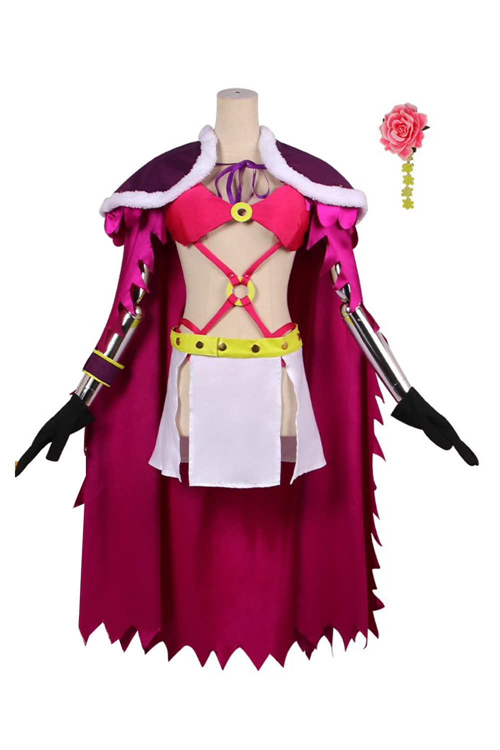 One Piece Nami Cosplay Costume - Anime Swimsuit Dress with Cloak Cape for Women - Perfect for Halloween, Cosplay Events & Anime Conventions