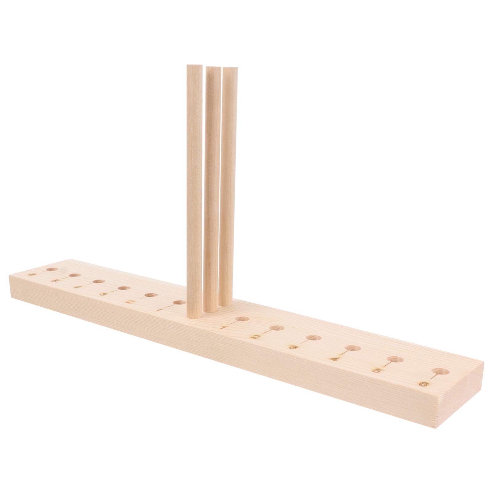 EXCEART Wooden Bow Maker Tool for Wreath Ribbons - DIY Bowknot Weaving & Fixing Kit for Christmas Decorations, Holiday Wreaths, New Year Corsages - Perfect for Gift Wrapping, Floral Arrangements & Home Decor