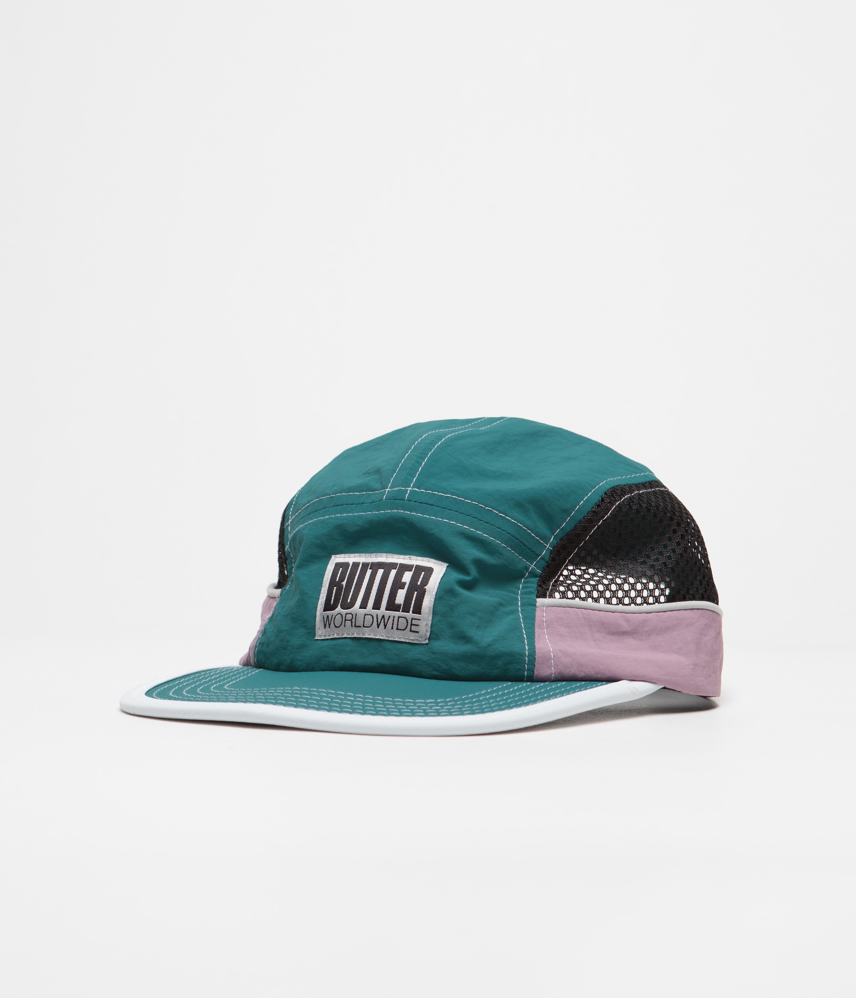 Butter Goods Equipment Ripstop 5 Panel Baseball Cap - Navy & Multi Color - Perfect for Outdoor Sports & Streetwear Fashion