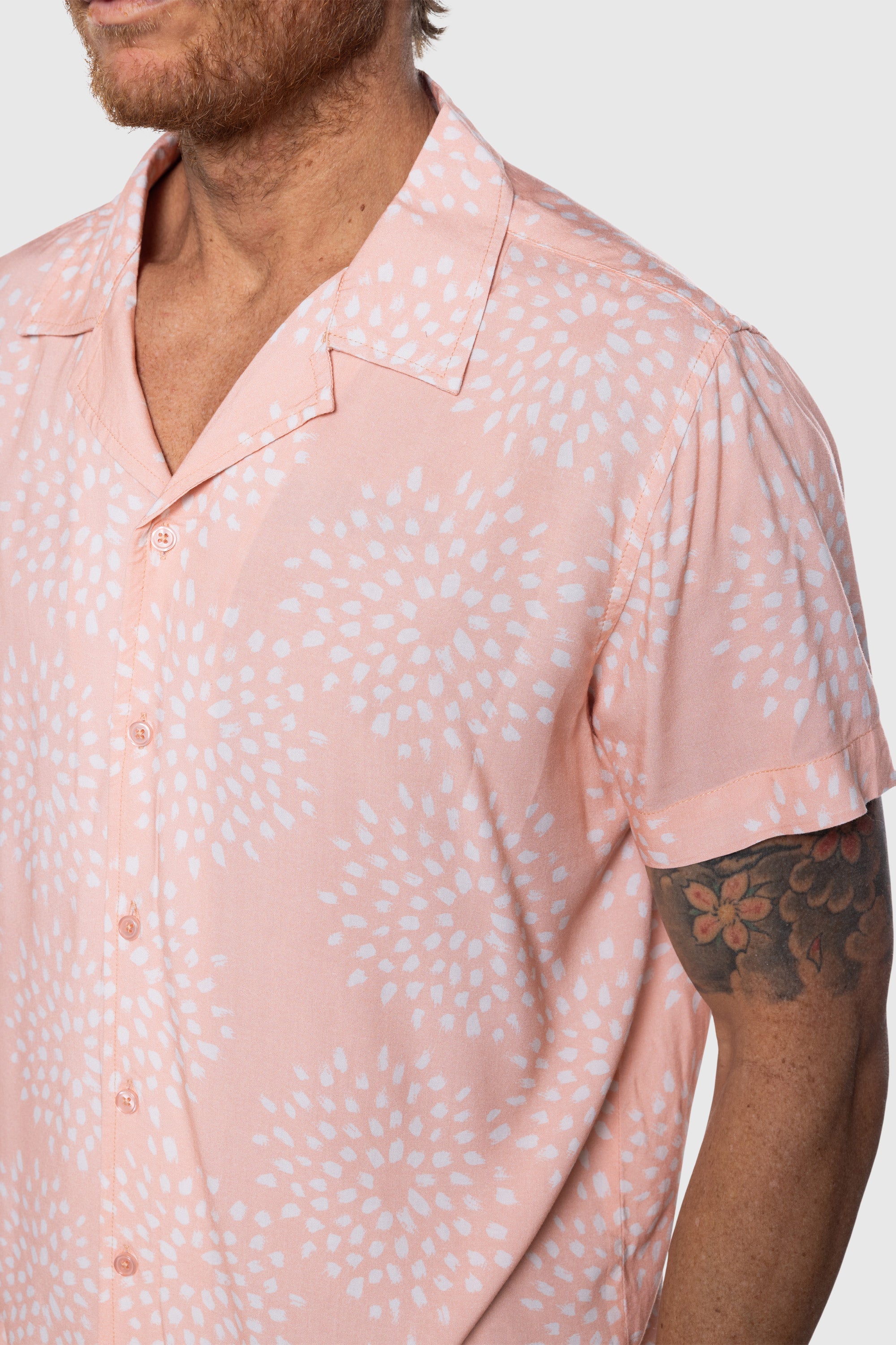 Stylish Men's Vice Button Up Shirt - Casual & Formal Wear for Work, Parties & Everyday Outfits