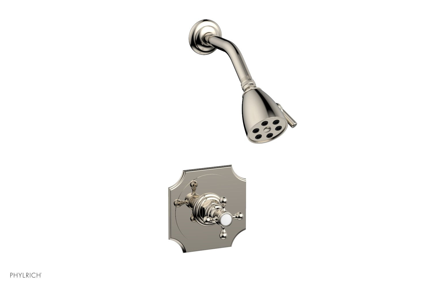 HENRI Pressure Balance Shower Set with Cross Handle - Model 161 21 | Perfect for Bathroom Renovation & Modern Home Upgrade