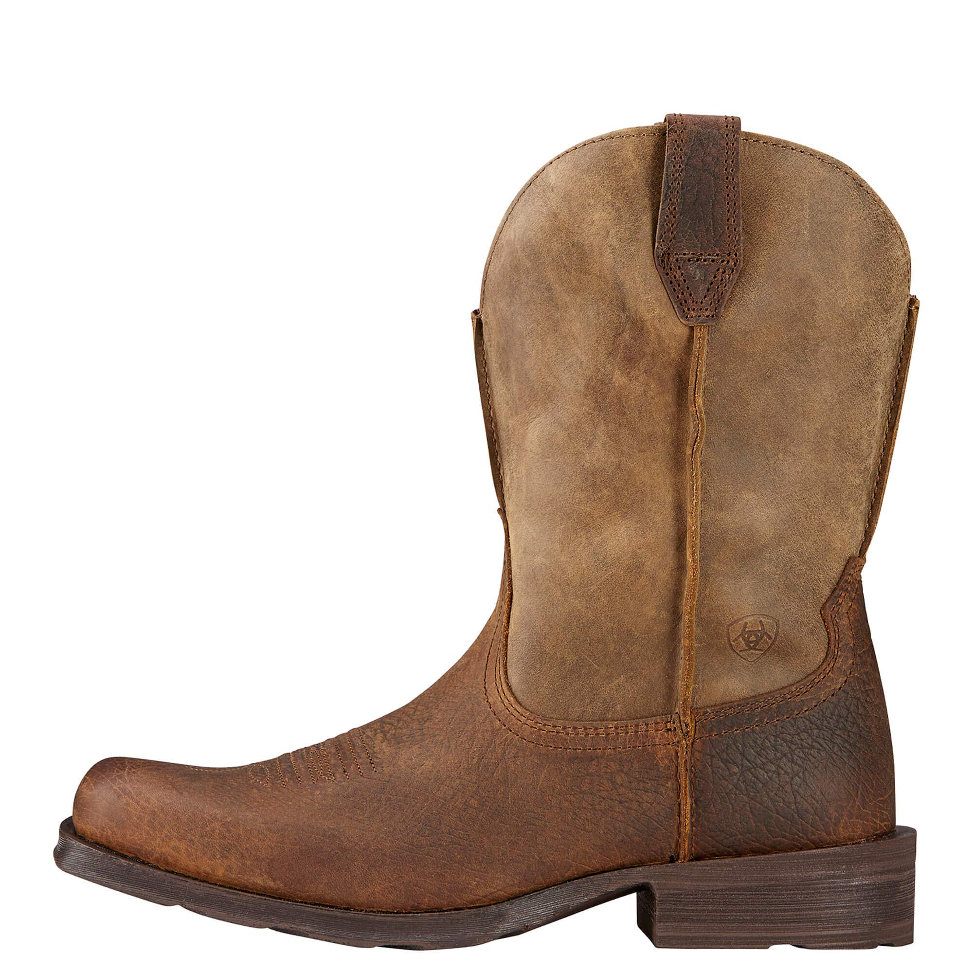 Ariat Men's Rambler Western Boot - Durable Leather Cowboy Boots for Riding & Work | Comfortable & Stylish for Ranch, Rodeo & Outdoor Activities