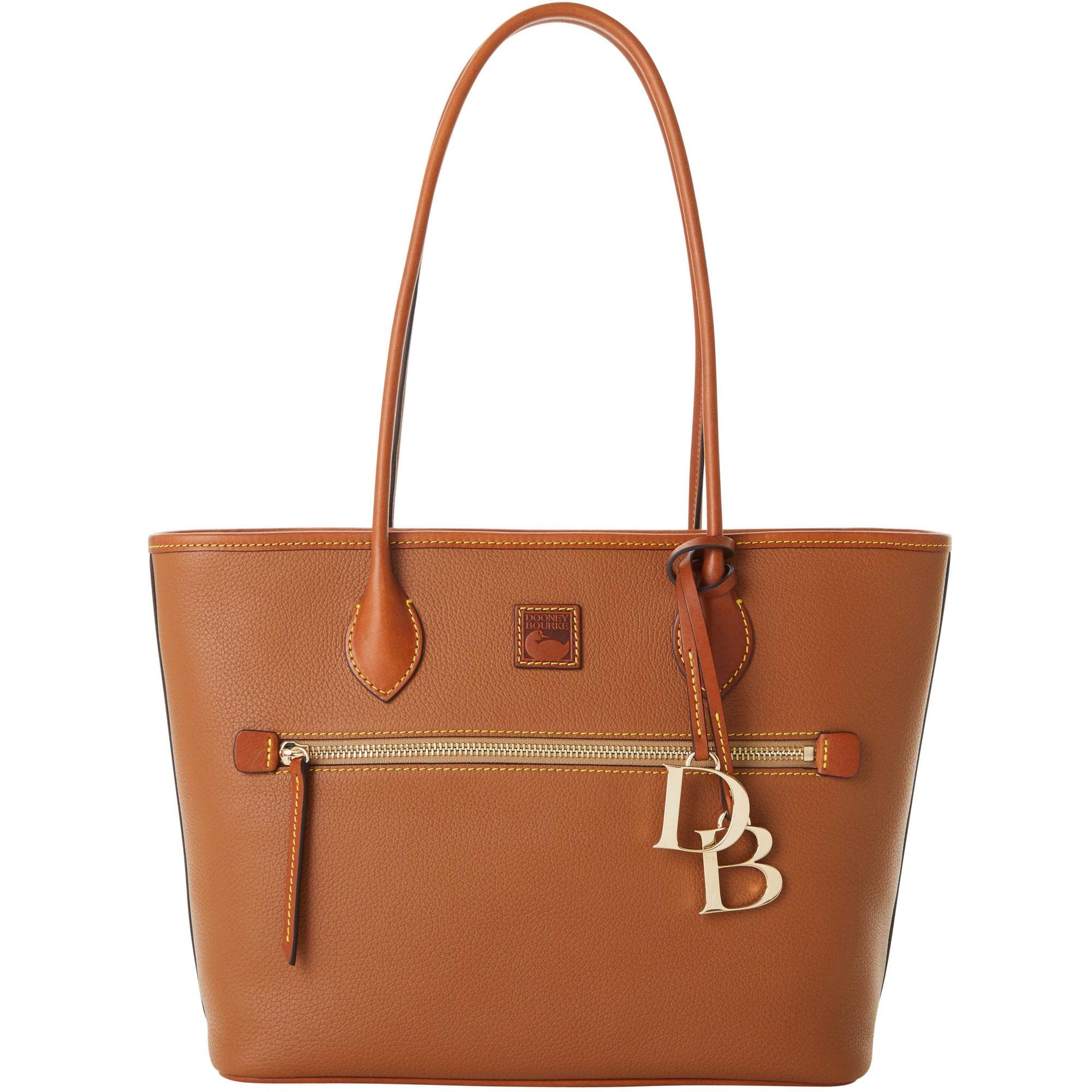 Dooney & Bourke Pebble Leather Small Shoulder Bag for Women - Genuine Leather Crossbody Purse with Adjustable Strap, Perfect for Work, Travel & Everyday Use