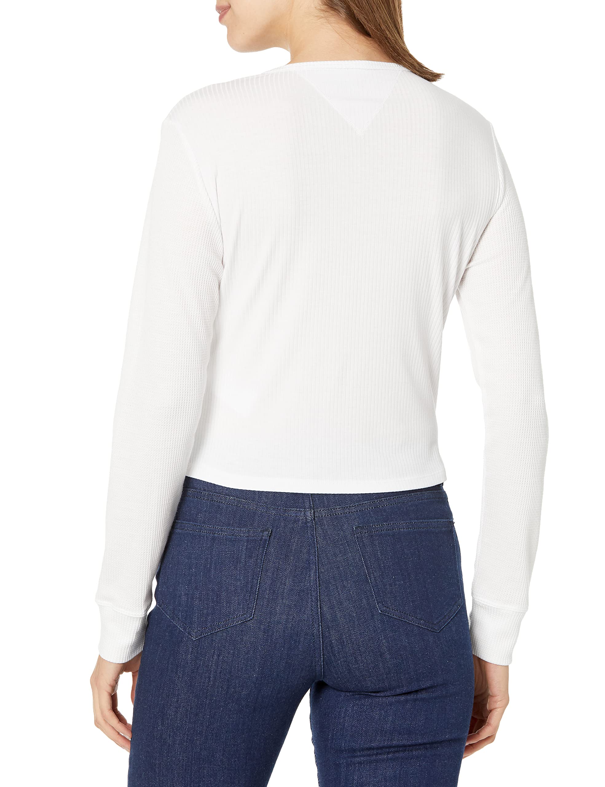 Tommy Hilfiger Women's Wrap Top Blouse - Short Sleeve V-Neck Casual Shirt for Summer, Office & Date Night Outfits