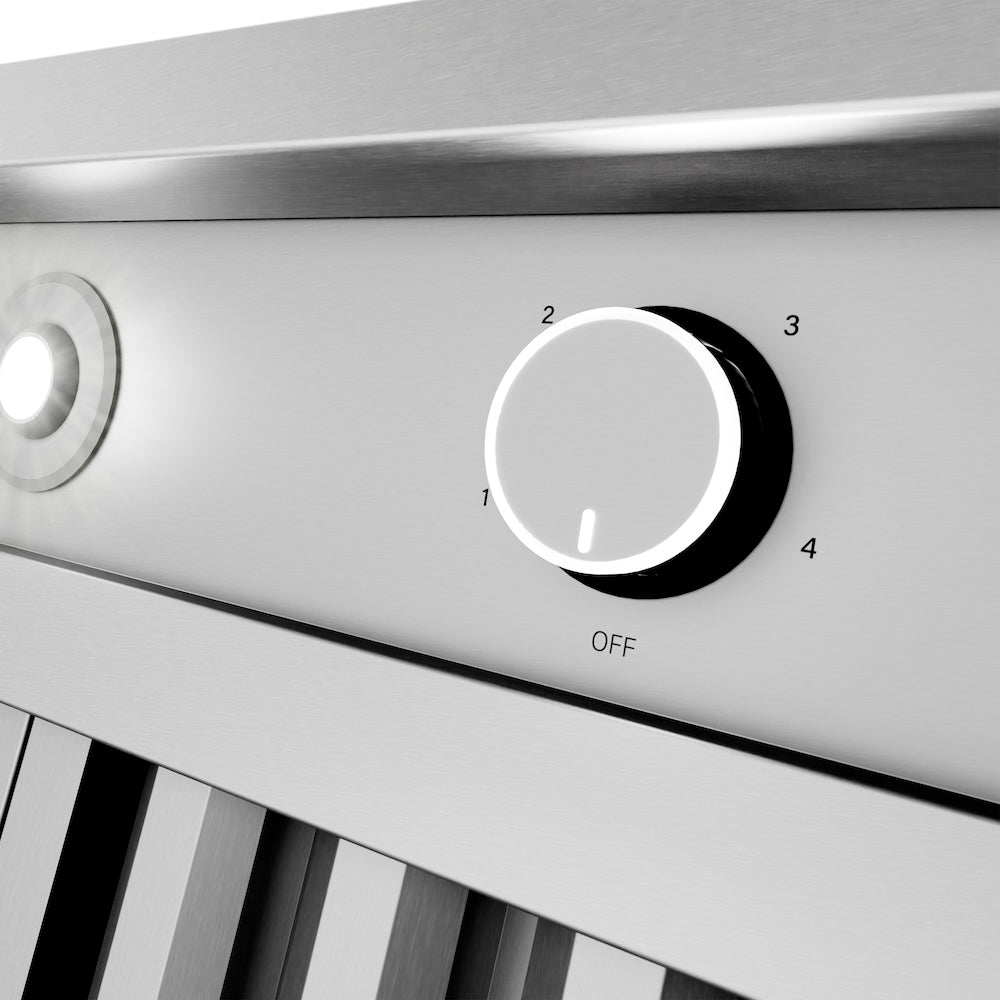 ZLINE 60 Inch Stainless Steel Island Mount Outdoor Grill Hood - GOi1 60 Model - Heavy Duty Range Hood for BBQ, Patio & Backyard Cooking - Perfect for Outdoor Kitchens & Entertaining Guests