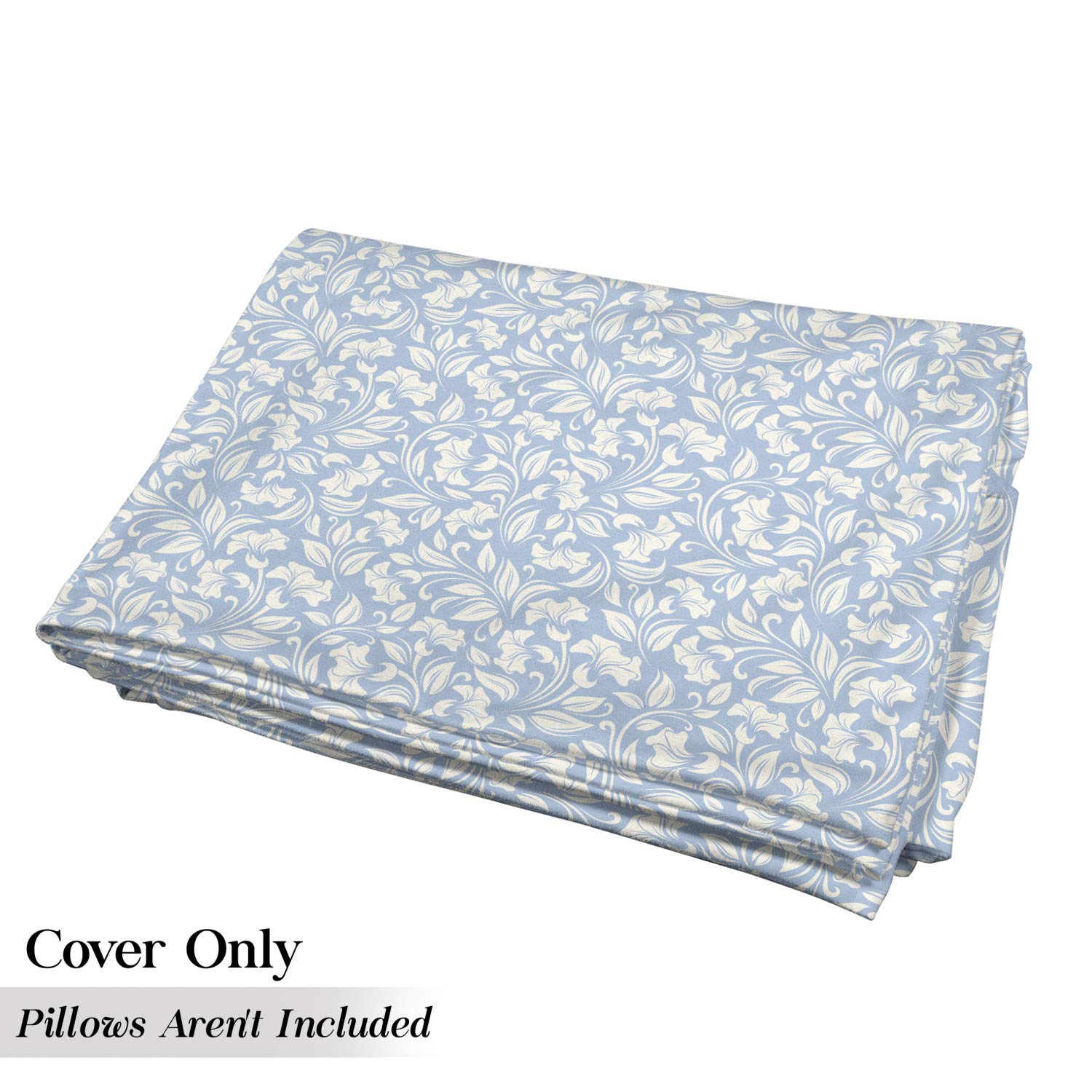 Ambesonne Spring Flowers Foliage Floor Pillow Cover - 88