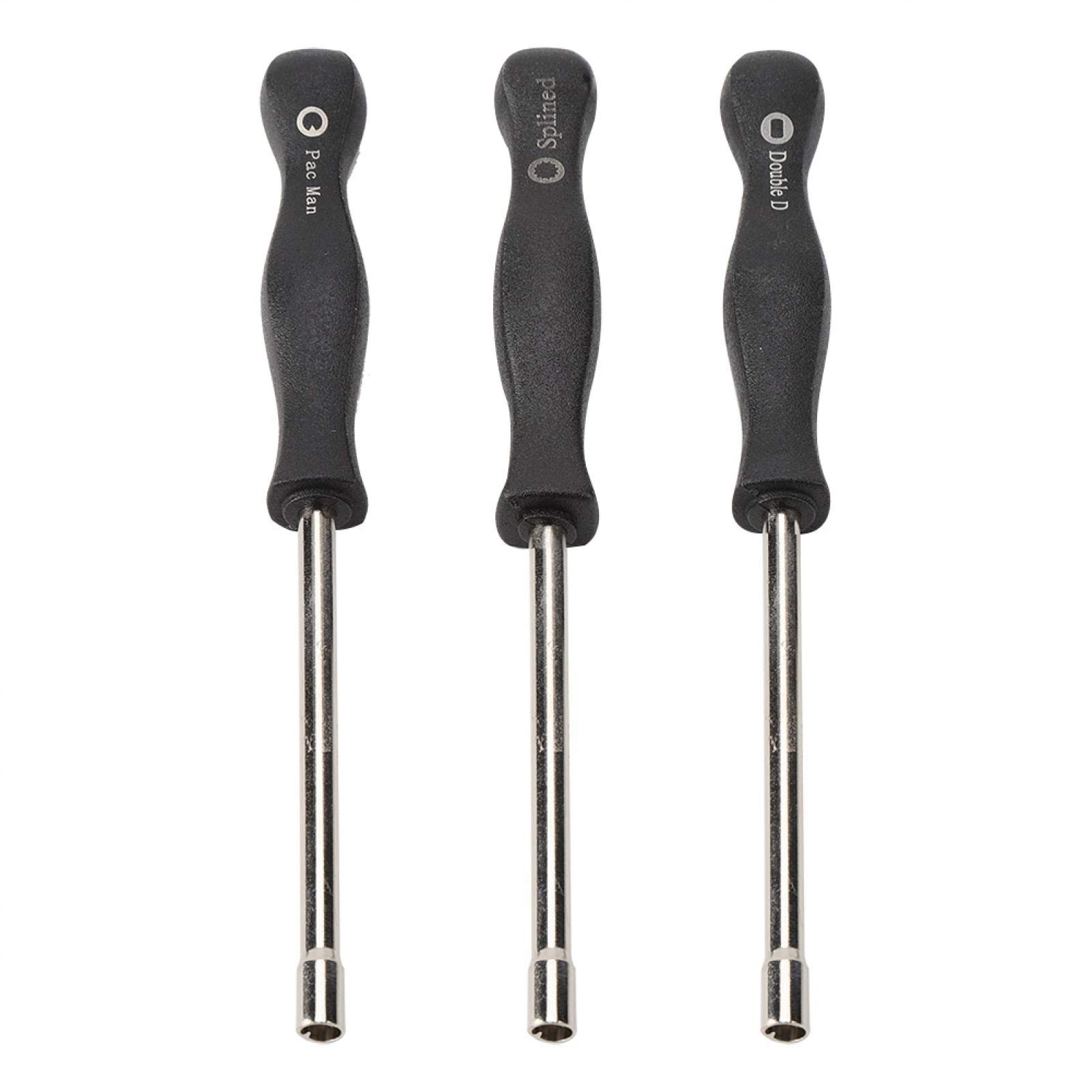 3-Piece Carburetor Screwdriver Set - Professional Carburetor Adjustment & Tuning Tool Kit for Motorcycle, ATV, Lawn Mower (Perfect for Carb Cleaning, Maintenance & Performance Tuning)