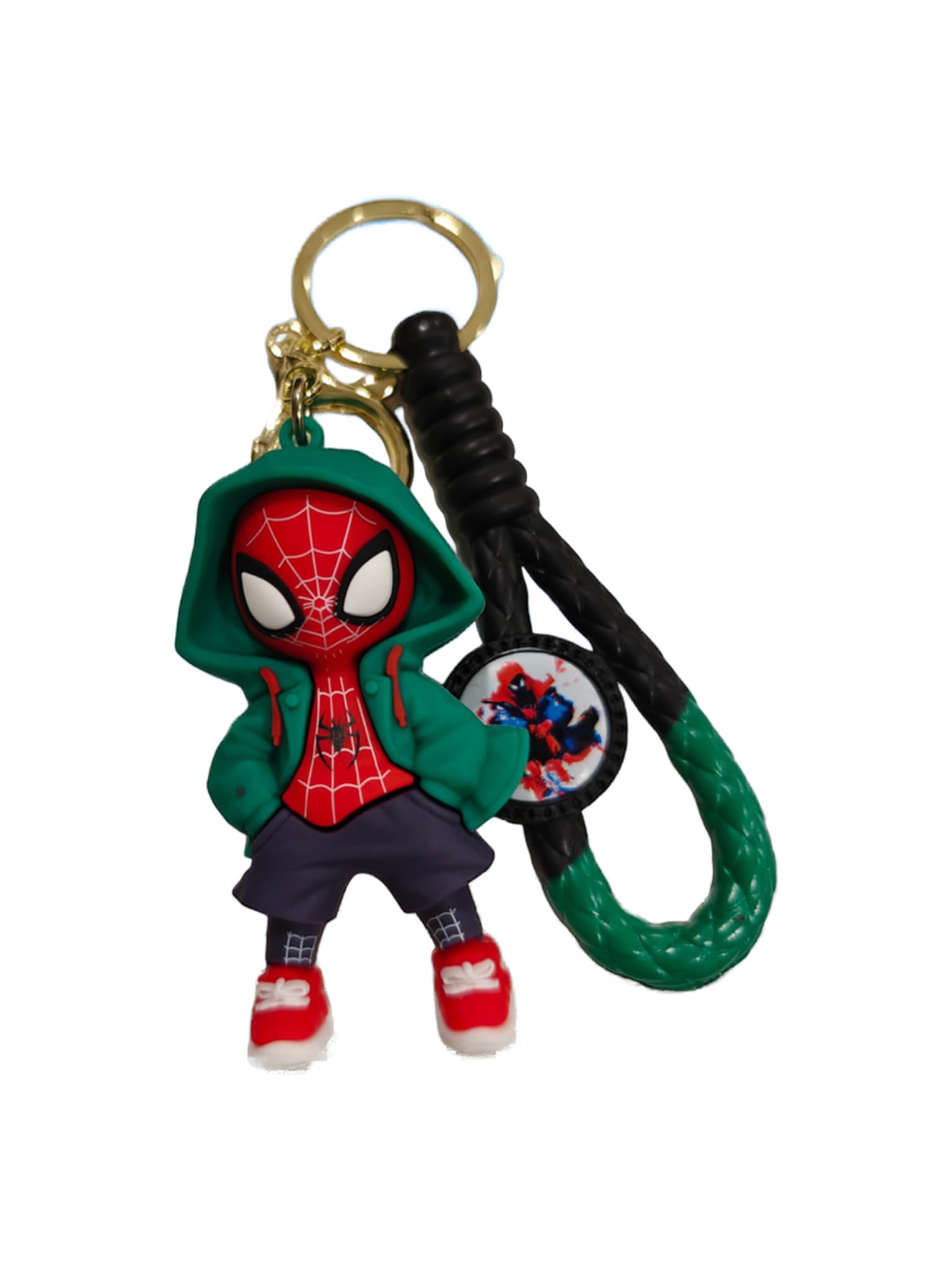 Cute Cartoon Characters Keychain for Girls & Boys - Silicone Keychain Accessories, Keyring, Key Purse, Backpack & Car Charms - Perfect Kids Gifts for Birthdays, School & Travel