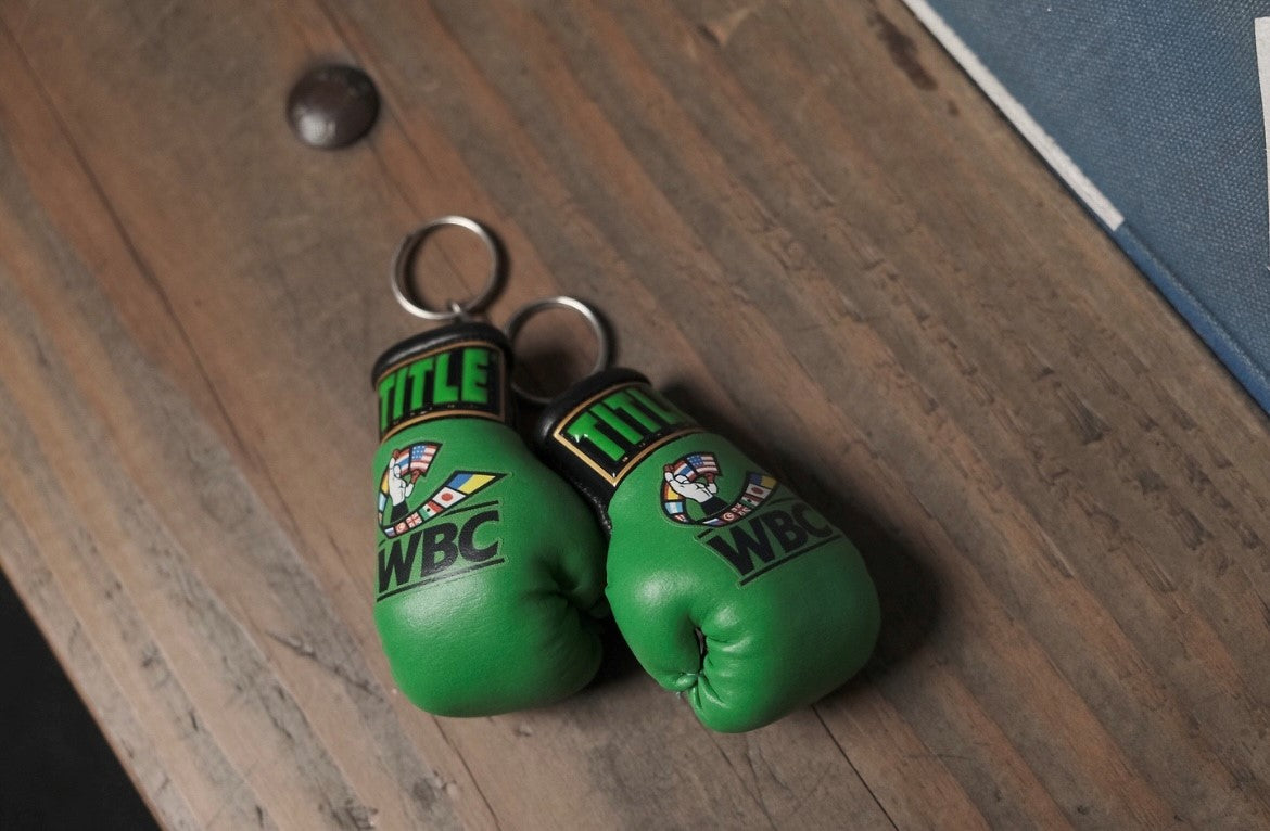 WBC by TITLE Boxing Keychain - Durable Boxing Keyring for Gym, Sports & Everyday Use | Perfect Gift for Boxers & Fight Fans