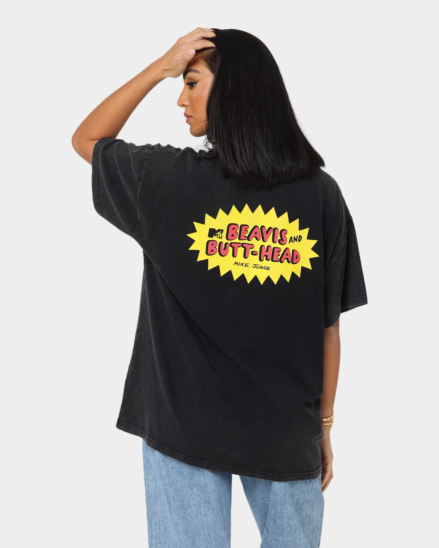 Vintage Beavis & Butthead Rock T-Shirt - Black Retro Graphic Tee for Men & Women | Perfect for Concerts, Parties & Casual Wear