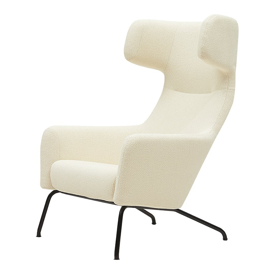 Havana Wing Chair - Mid-Century Modern Accent Chair with High Back and Upholstered Fabric, Perfect for Living Room, Bedroom, or Office Reading Nook