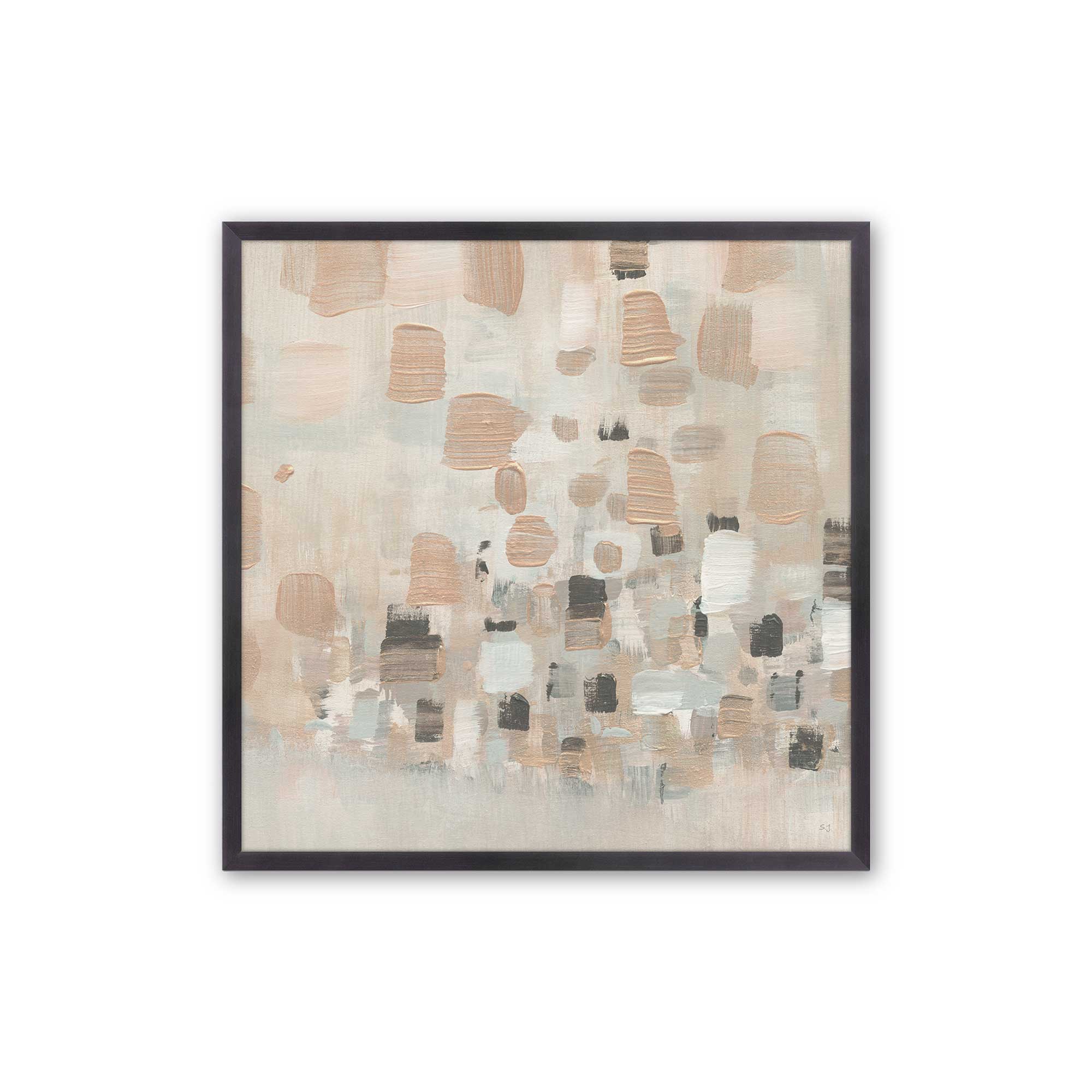 Earthen Harmony Abstract Print Wall Art - Modern Boho Home Decor for Living Room, Bedroom & Office