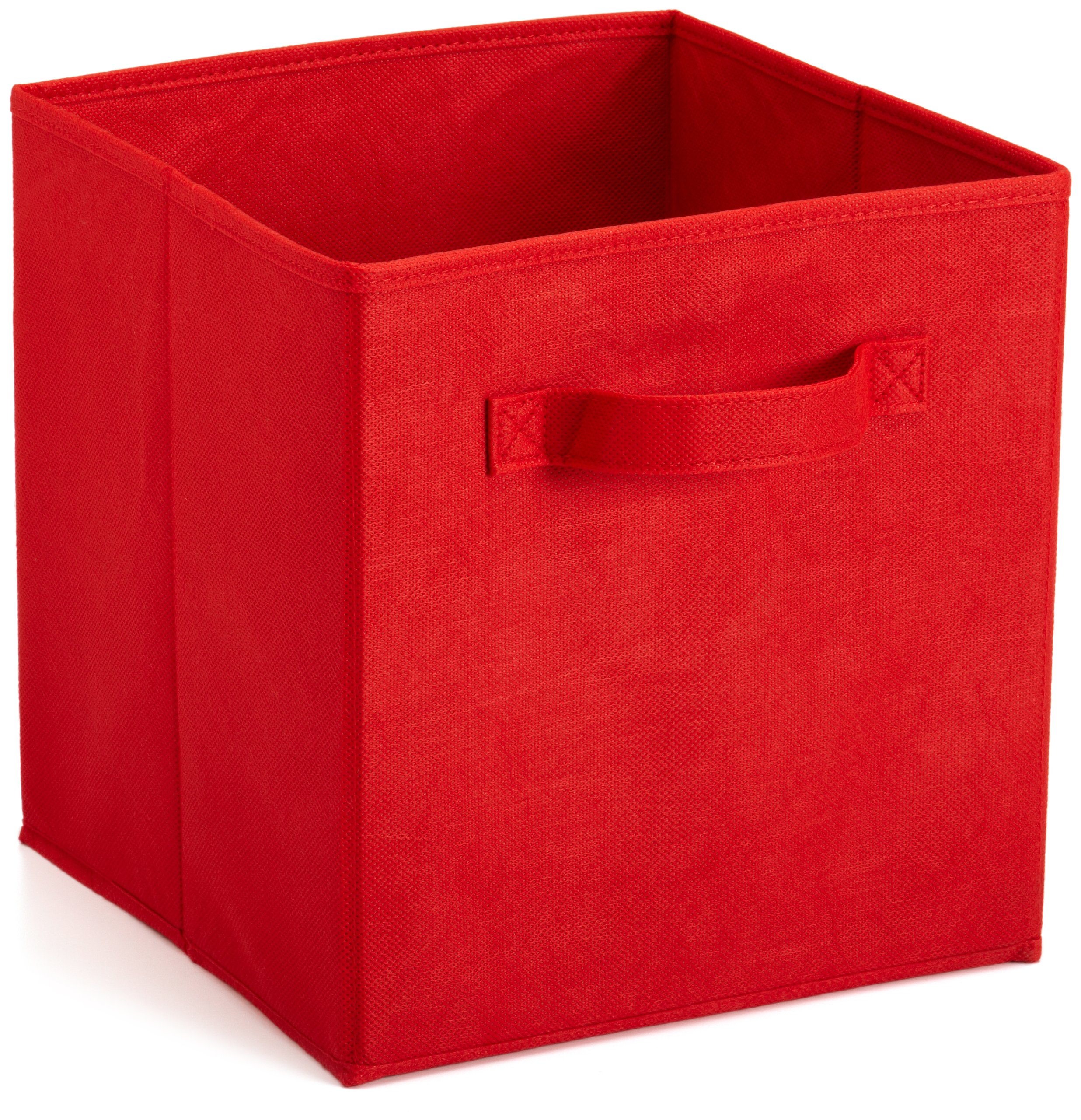ClosetMaid 5432 Cubeicals Fabric Storage Drawer Organizer - Red | 6-Cube Closet Organizer for Bedroom, Closet & Office | Foldable Fabric Bins for Shelving Units