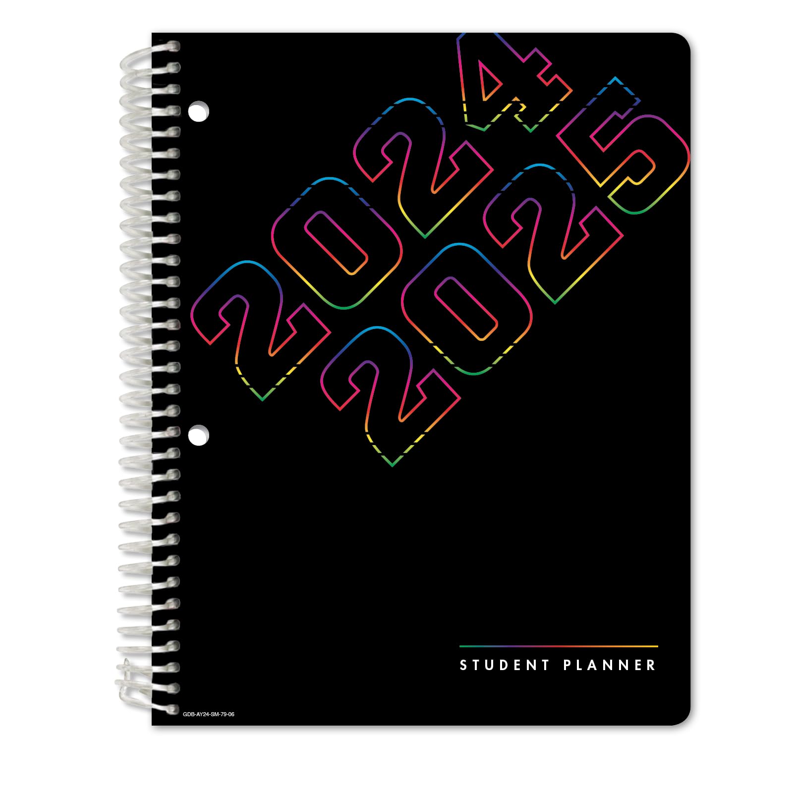 2024-2025 Academic Year Student Planner - Dated Middle & High School Organizer with Ruler, Bookmark & Stickers | Matrix Style 7