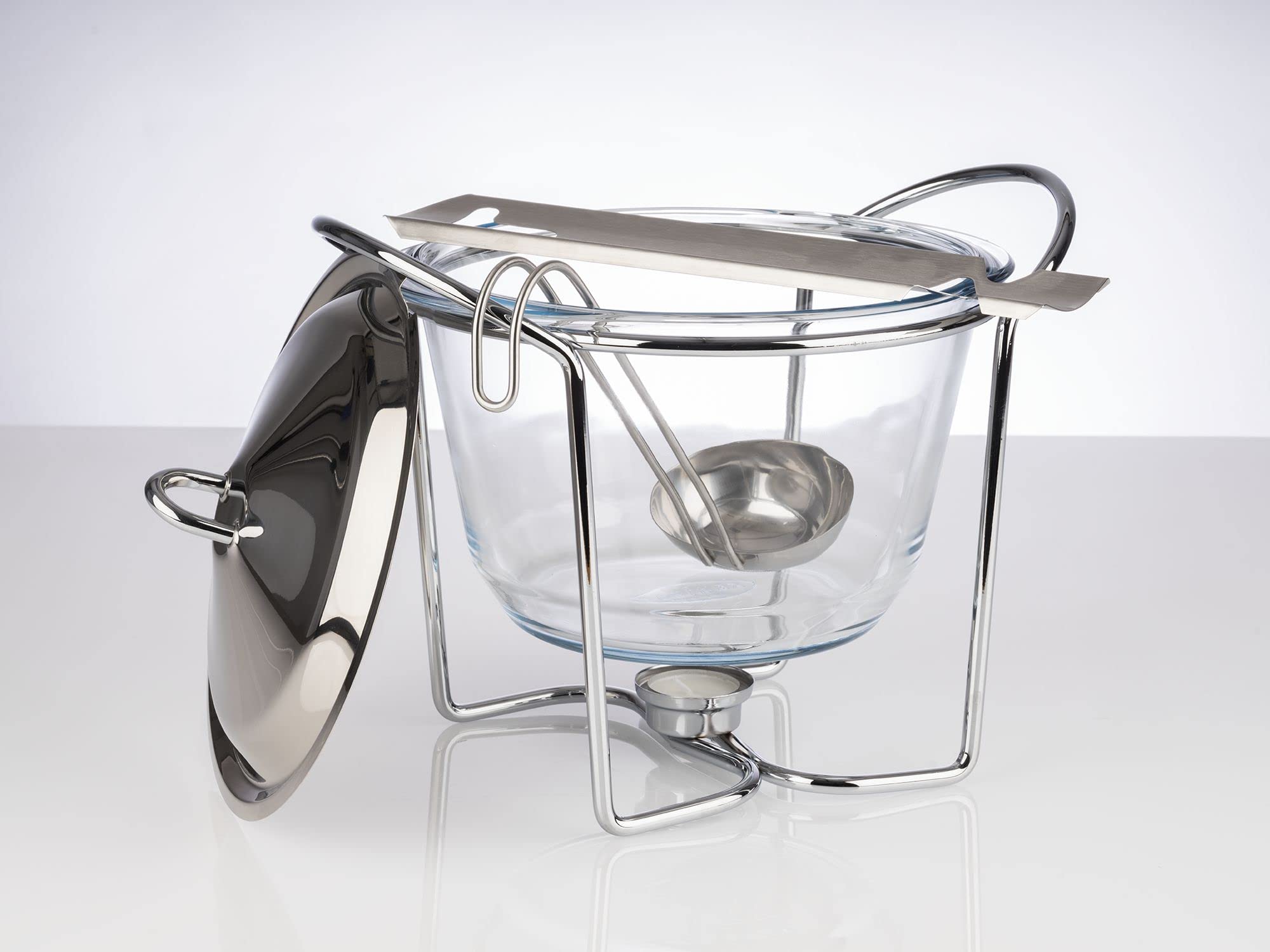 APS 5-Piece Hot Pot Set for Fondue & Mulled Wine - Perfect for Family Gatherings, Dinner Parties & Cozy Winter Nights