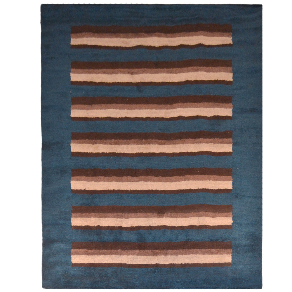 Hand Knotted Wool Area Rug - Traditional Persian Design for Living Room, Bedroom & Dining Room Decor