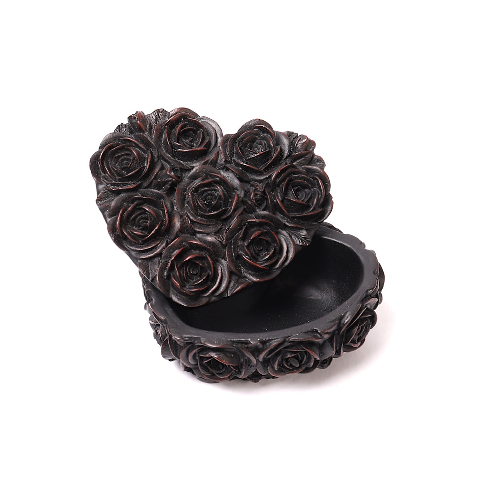 Romantic Heart Shaped Rose Gift Box - Perfect for Valentine's Day, Anniversary & Wedding Proposal - Elegant Jewelry Storage & Keepsake Box