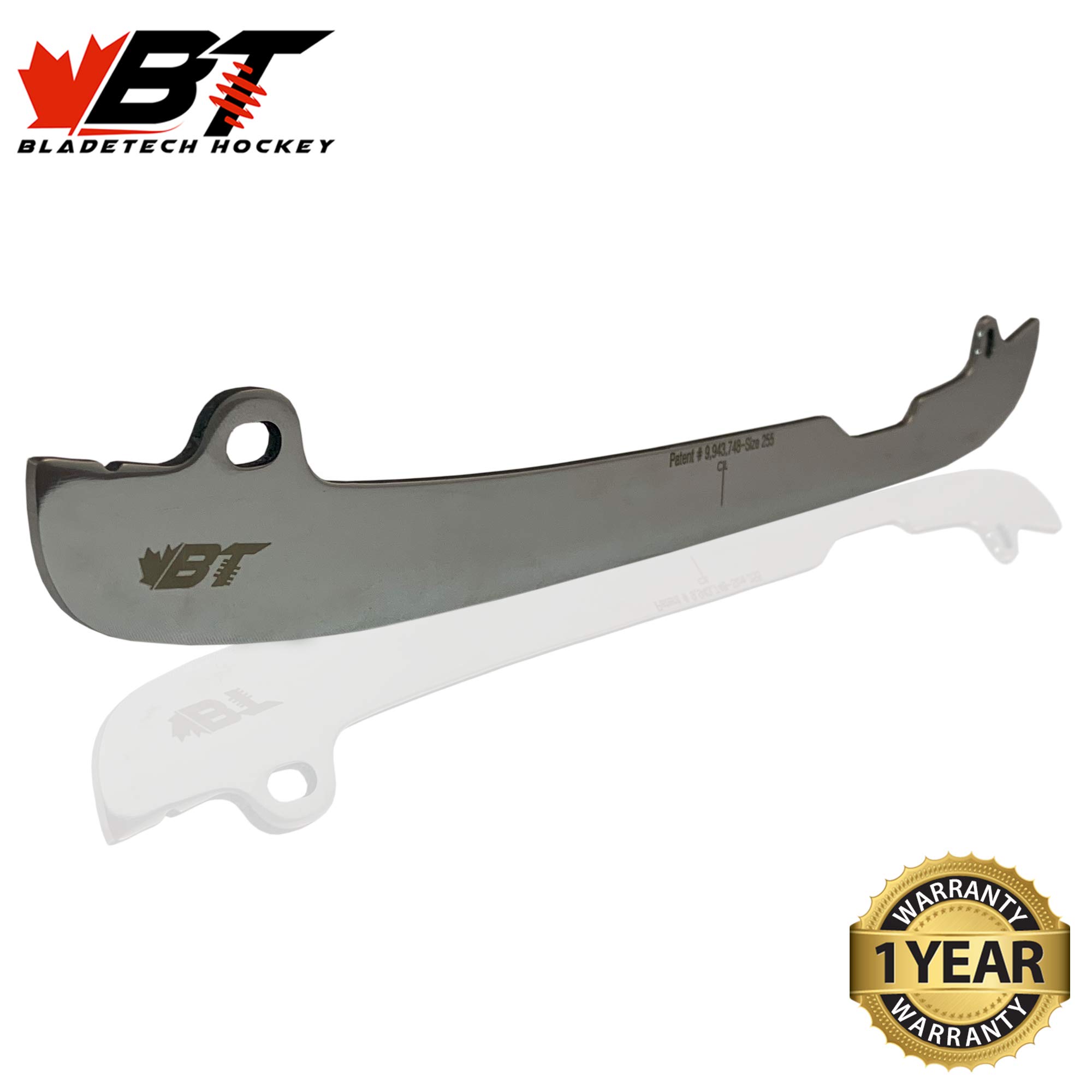 CCM Speedblade 4.0 Replacement Hockey Skate Blades - Mirror Finish Stainless Steel - Perfect for Ice Skating Training & Competitive Play