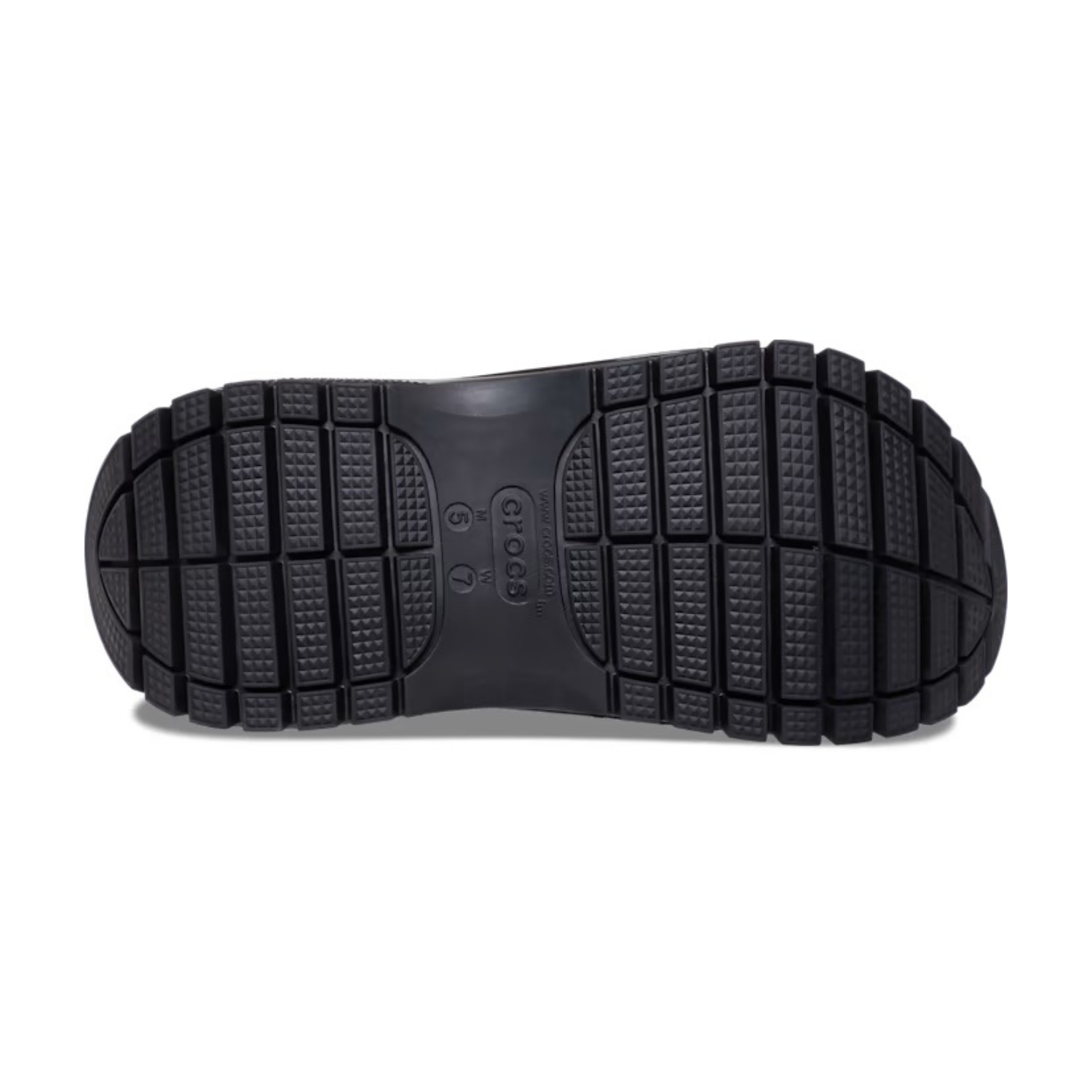 Crocs Mega Crush Clog Black - Comfortable Women's & Men's Platform Sandals for Walking, Beach & Outdoor Activities | Waterproof & Lightweight Shoes for Summer