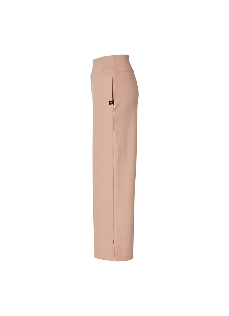 Free Motion Slit Wide Leg Pants for Women - Comfortable Stretchy Lounge Pants for Yoga, Running & Casual Wear