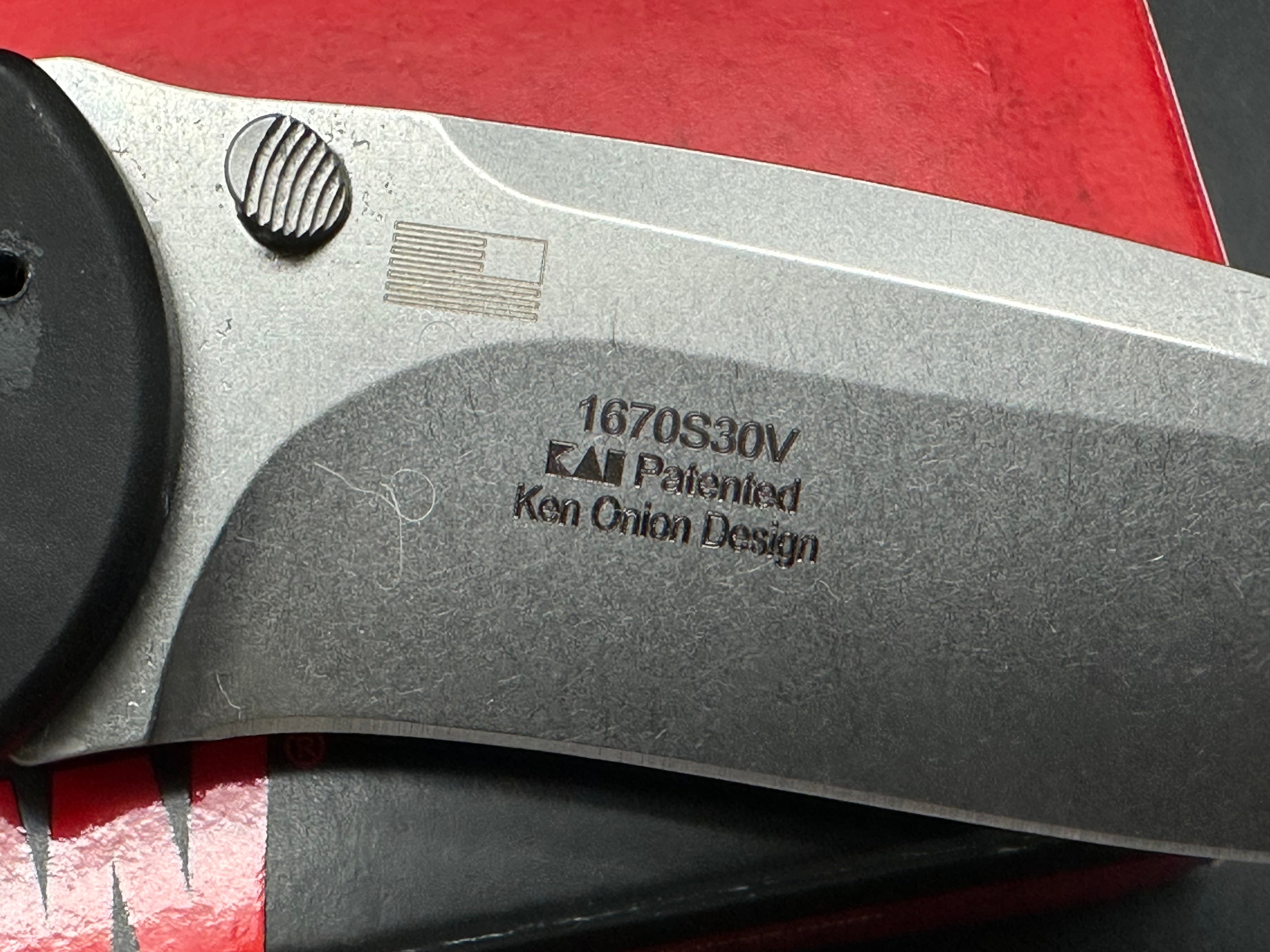 KERSHAW BLUR S30V Folding Pocket Knife - Aluminum Handle, Like New in Box (LNIB) | EDC, Outdoor, Camping & Survival Gear