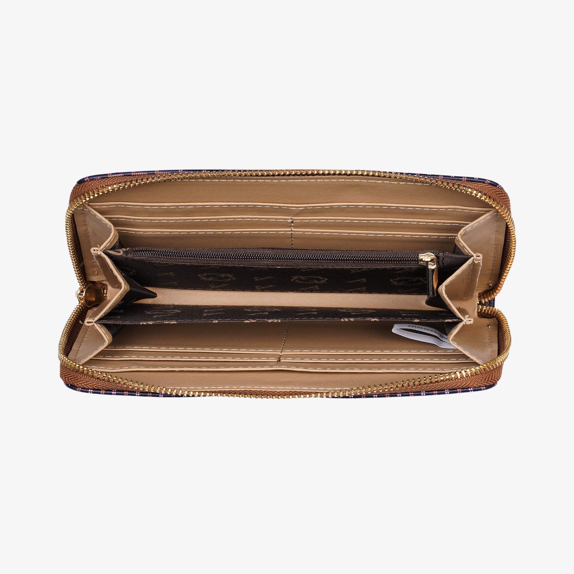 Mono Sacy25 Large Zip Around Wallet for Women - Stylish & Spacious RFID Blocking Leather Wallet - Perfect for Travel, Work, and Everyday Use