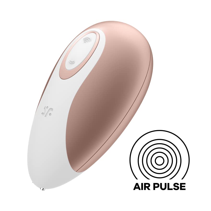 Satisfyer Deluxe Air Pulse Vibrator for Women - Clitoral Stimulation & Sexual Pleasure Device | Adult Sex Toy for Female Wellness & Intimate Moments | Perfect for Solo Play & Couples Use