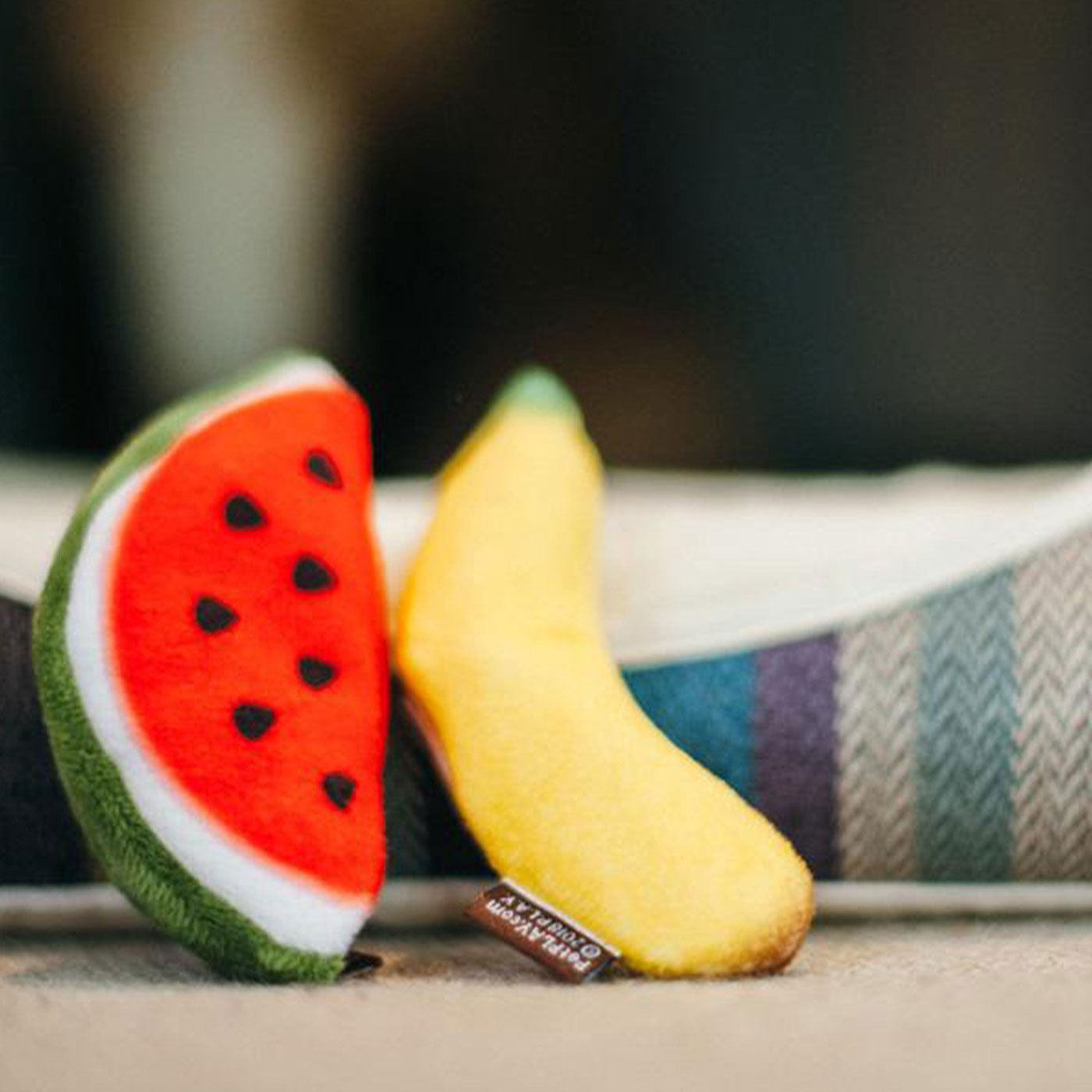 P.L.A.Y Tropical Fruits Cat Toys (2 Pack) - Fun Interactive Catnip Toys for Indoor Cats - Perfect for Playtime, Training & Enrichment