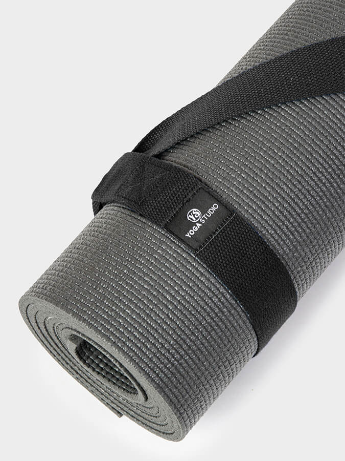 Organic Cotton Yoga Mat Strap Carrier for Yoga Studio - Premium Yoga Mat Holder with Adjustable Shoulder Strap - Perfect for Yoga Class, Gym, Travel & Outdoor Workouts