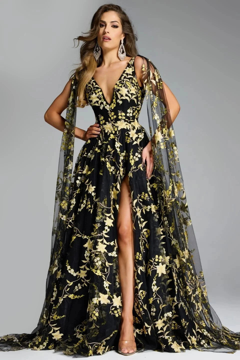 Jovani 39035 Elegant Evening Gown - Formal Party Dress for Women, Prom, Wedding Guest, Black Tie Events | Perfect for Special Occasions, Galas & Red Carpet