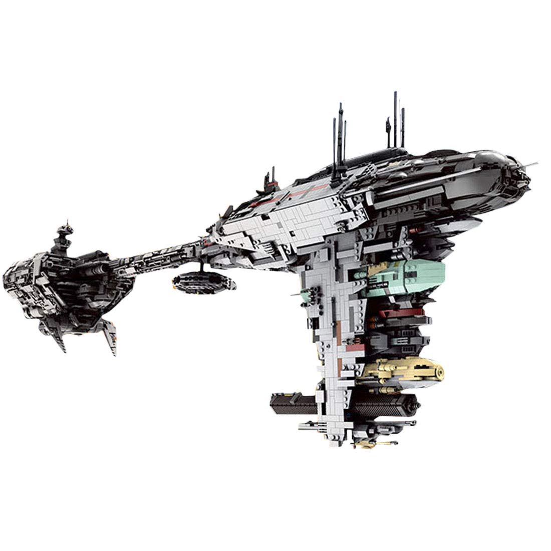 MOCDIY Super Star Starship Building Kit - 6388+ Pieces UCS Sci-Fi Model | Nebulon-B Frigate Starship Toy | Compatible with Lego Star Wars | Perfect for Space Enthusiasts & Collectors | Great Gift for Kids & Adults | Build & Display for Home Decor or Star Wars Themed Events