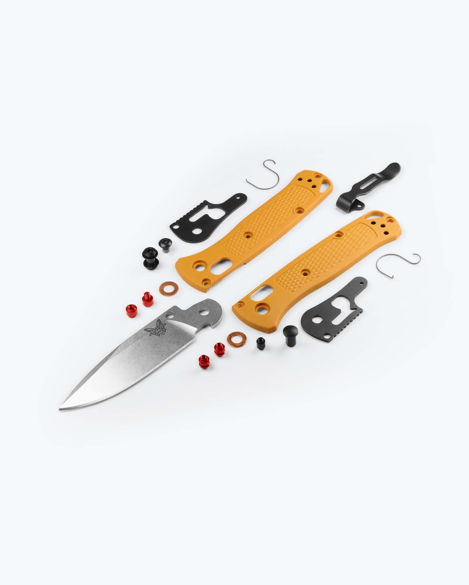 Benchmade Mini Bugout® Folding Knife - Daybreak Grivory® Handle | EDC Pocket Knife for Camping, Hiking & Outdoor Adventures