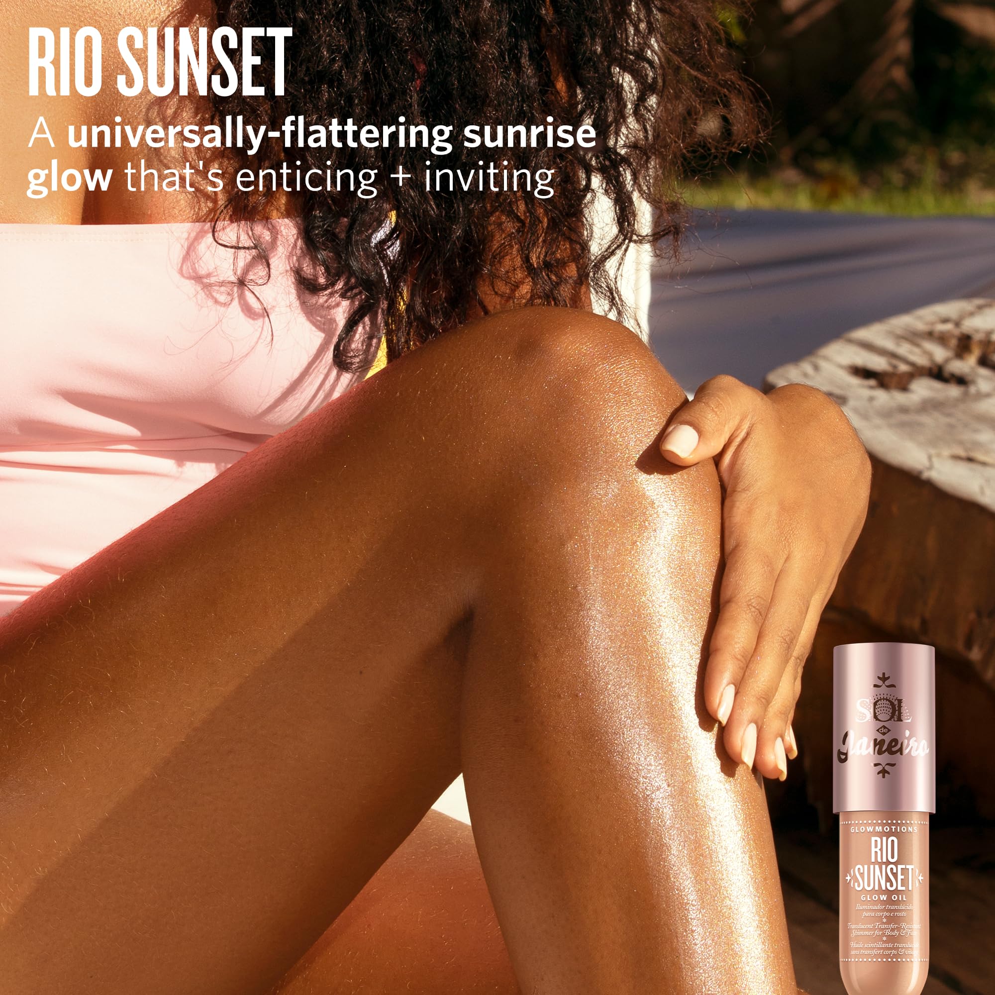 SOL DE JANEIRO Glowmotions Glow Body Oil - Hydrating & Shimmering Body Oil for Radiant Skin | Perfect for Summer, Vacations & Special Occasions