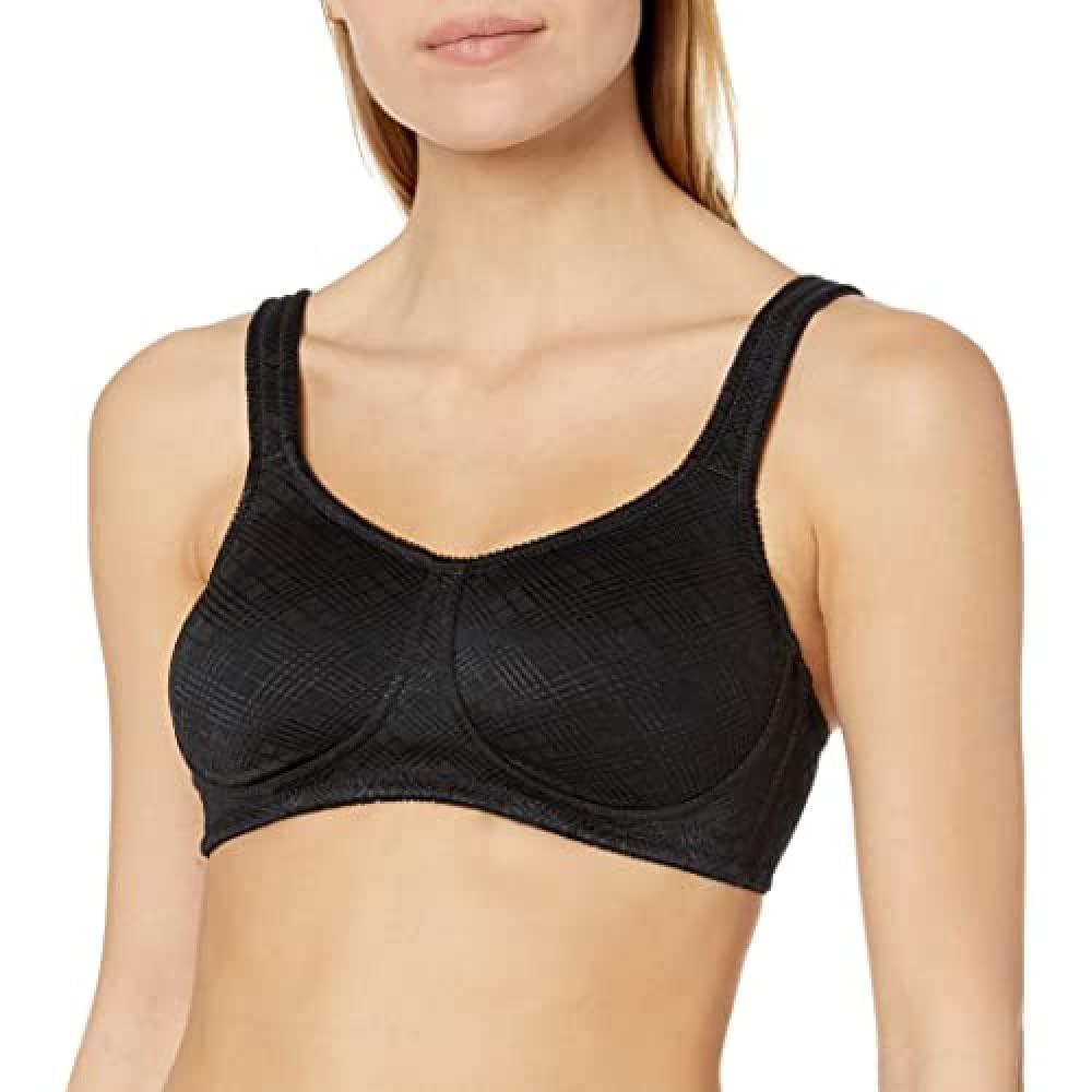 Amoena Dianna Wire-Free Pocketed Bra for Women - Post-Surgery Comfort Bra for Breast Cancer Survivors - Perfect for Everyday Wear and Recovery Support