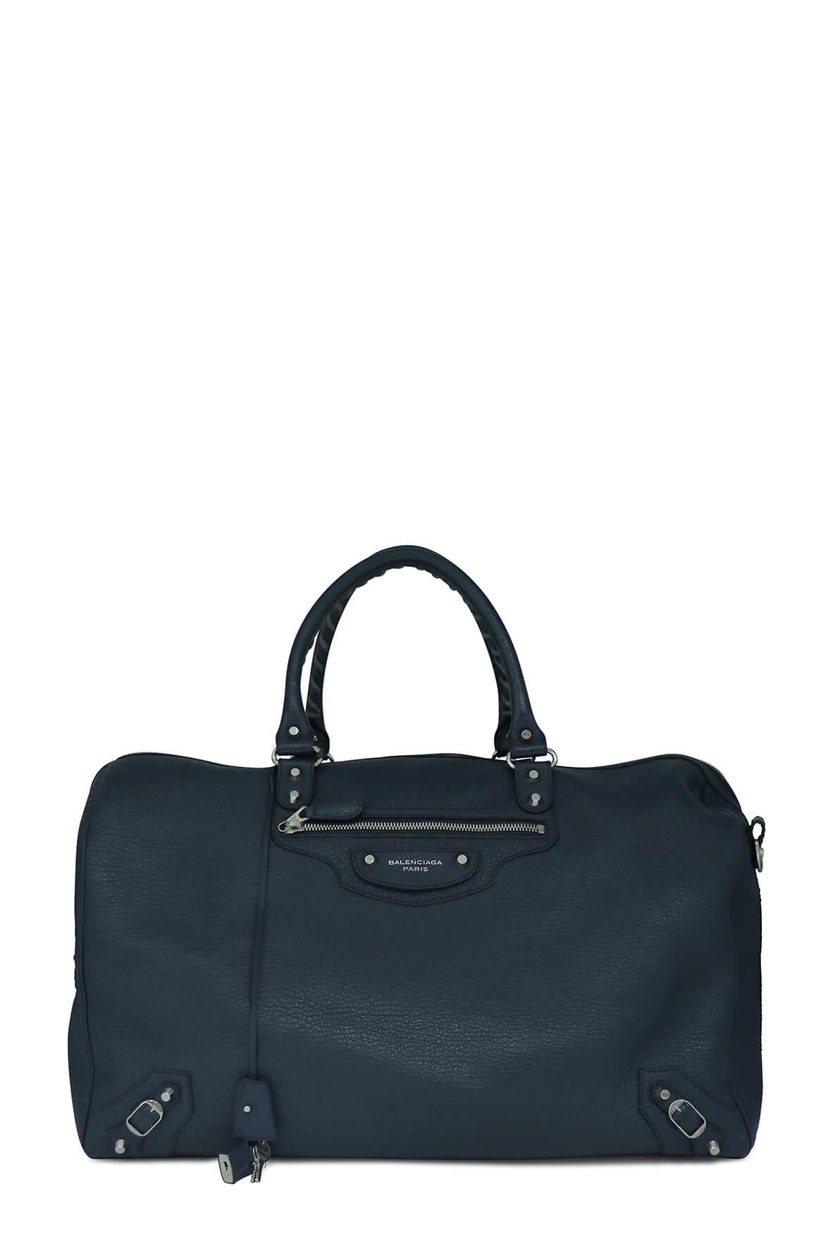 24Hour Voyage Waterproof Travel Duffel Bag - Navy Blue Carry-On Luggage for Gym, Weekend Trips & Airplane Travel