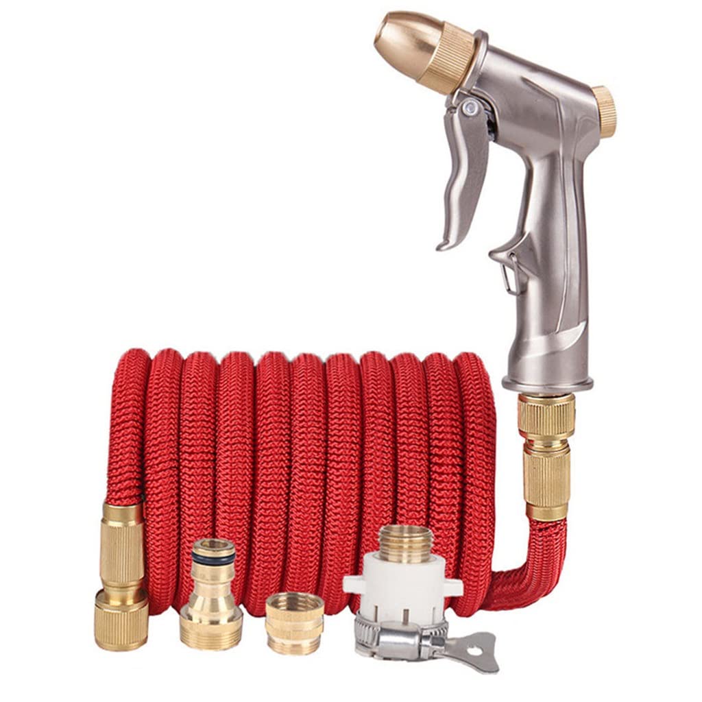 **Expandable High Pressure Water Hose with Spray Gun - 75ft Magic Car Wash Pipe for Garden, Lawn & Home Irrigation (Color: A) - Perfect for Washing Cars, Watering Plants & Outdoor Cleaning**