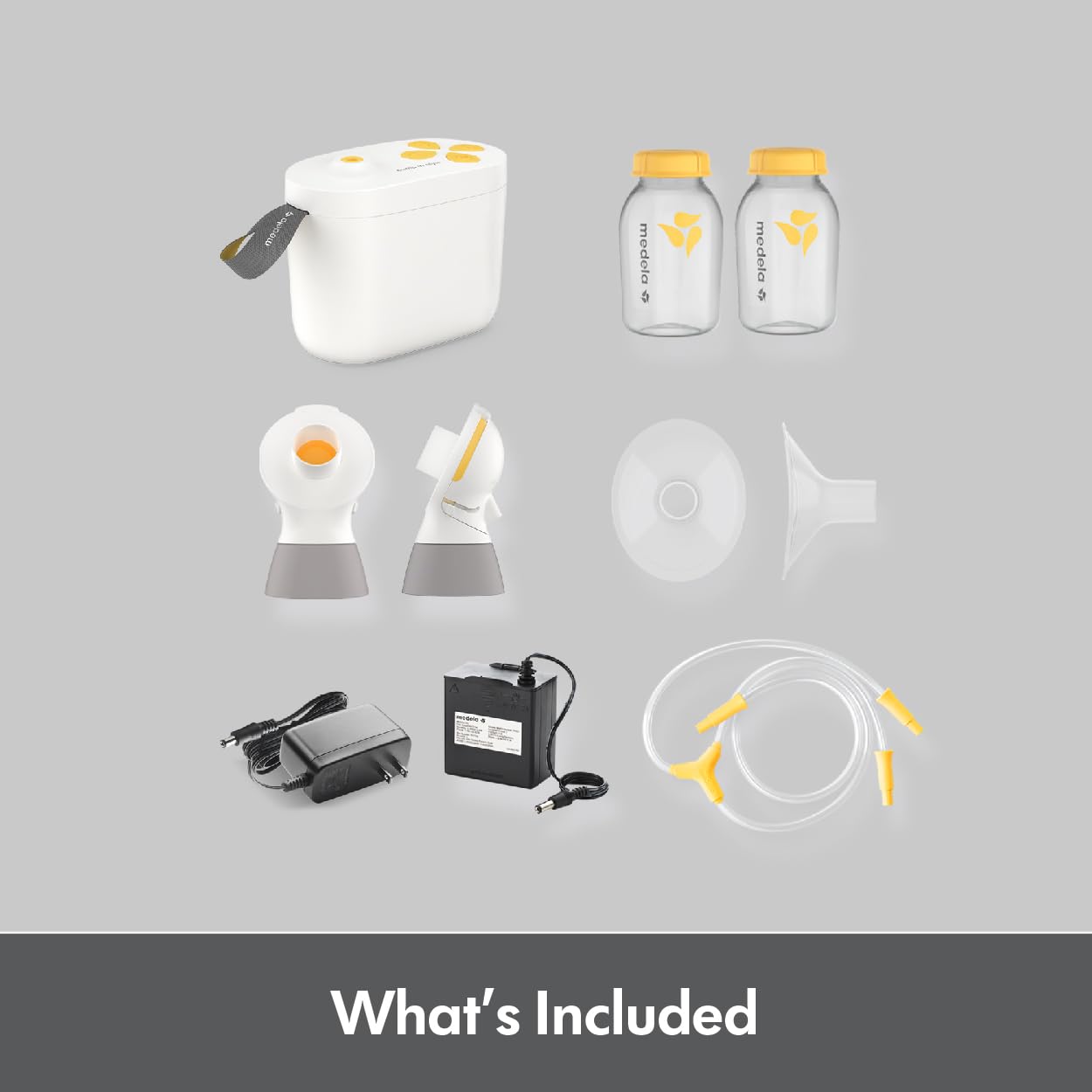 Medela Pump in Style Advanced Breast Pump Starter Kit - Double Electric Breast Pump with 4 Bottles & Accessories for Comfortable Breastfeeding at Home or Work