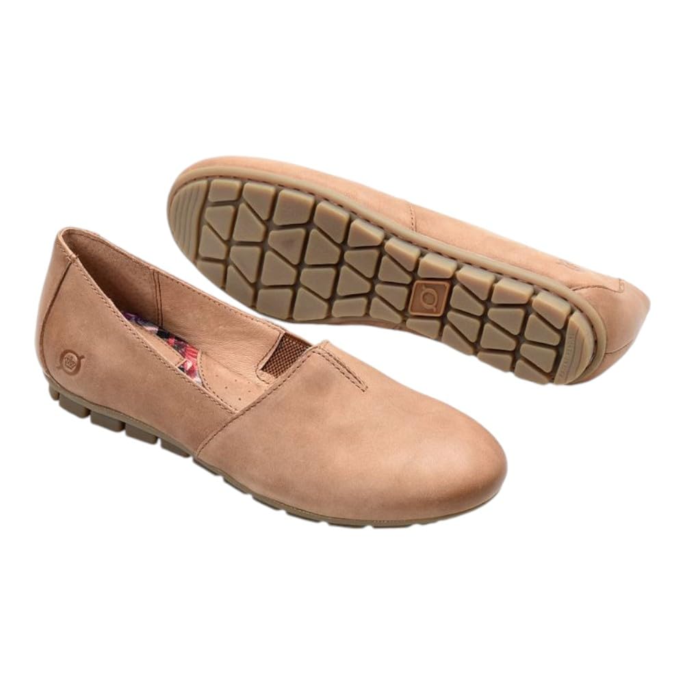 BORN Women's Sebra II Comfortable Slip-On Loafers - Stylish Casual Shoes for Work, Travel & Everyday Wear