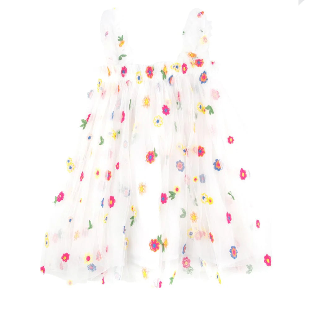Miki Miette Fifi Dress for Women - Floral Print Summer Sundress in Multiple Colors | Perfect for Beach Vacation, Garden Party & Casual Outings