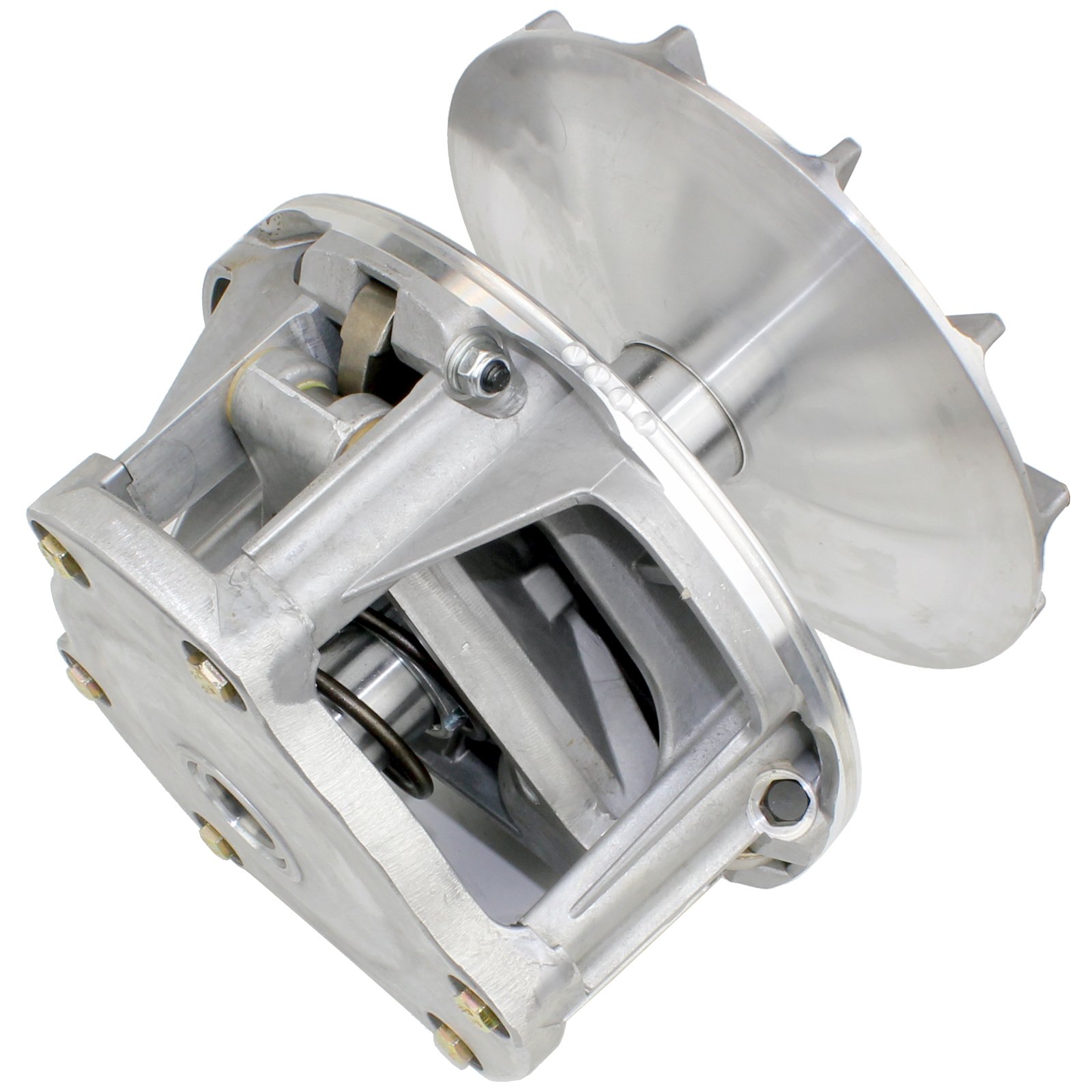 Caltric Complete Primary Drive Clutch Assembly for Polaris Trail Boss 250R 250 R (1985-1988) - Durable Replacement Part for Off-Road ATV & Dirt Bike Riding