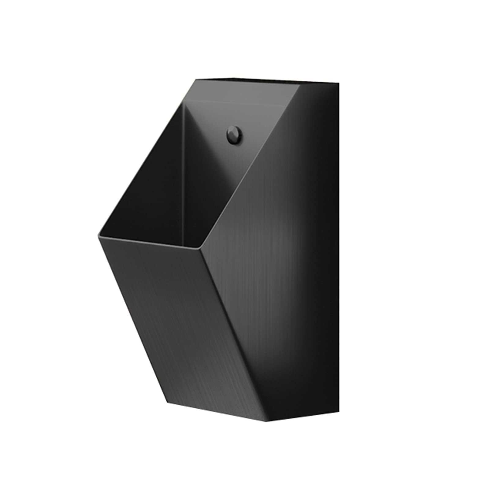 Wall Mounted 304 Stainless Steel Urinal with Induction Drainage - Commercial Washout Urinal for Public Toilets, Hotels & Homes - Durable Black Bathroom Accessory for High-Traffic Restrooms, Bars, and Office Buildings