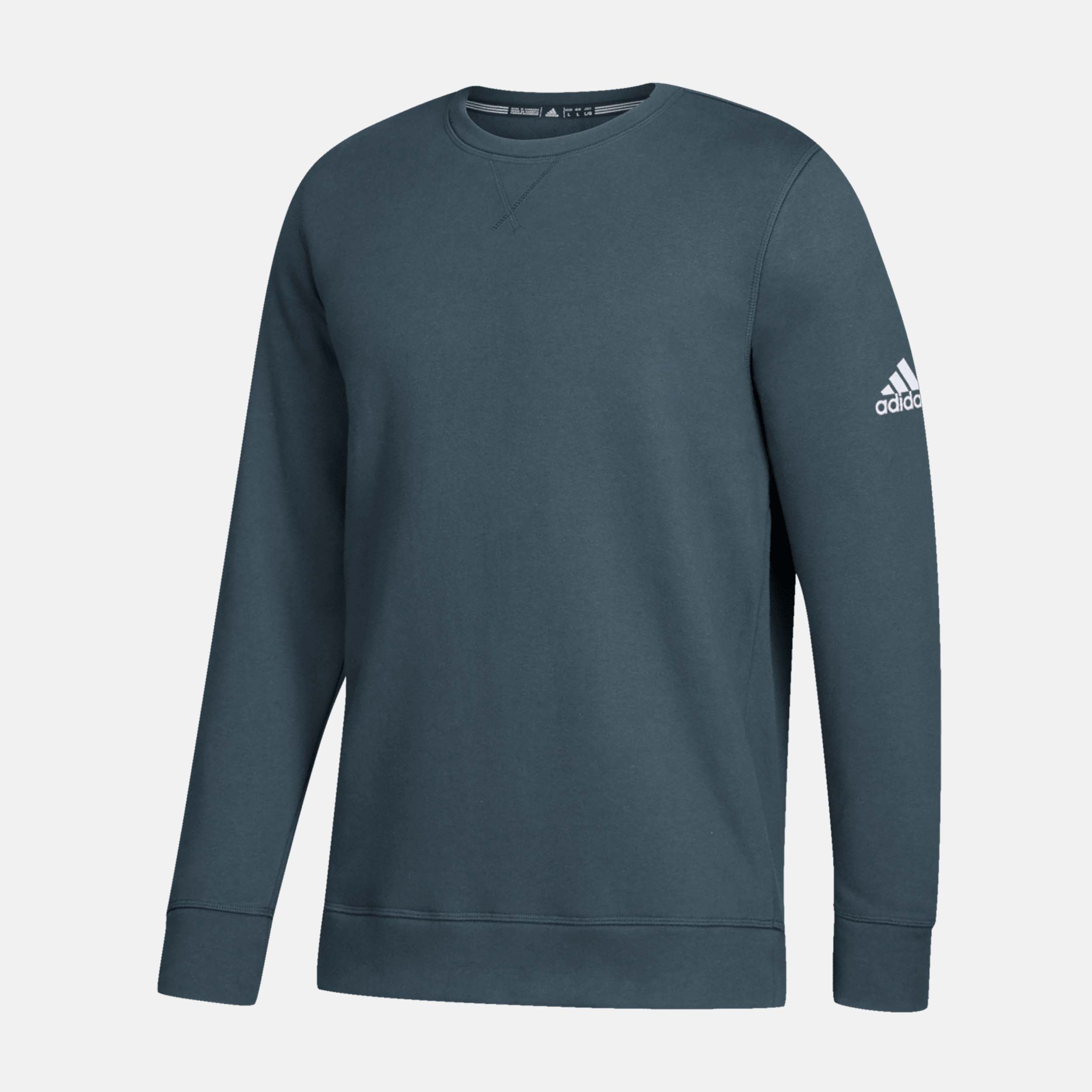 Men's Fleece Crew Neck Sweatshirt - Soft & Warm Winter Pullover for Casual Wear, Outdoor Activities & Layering