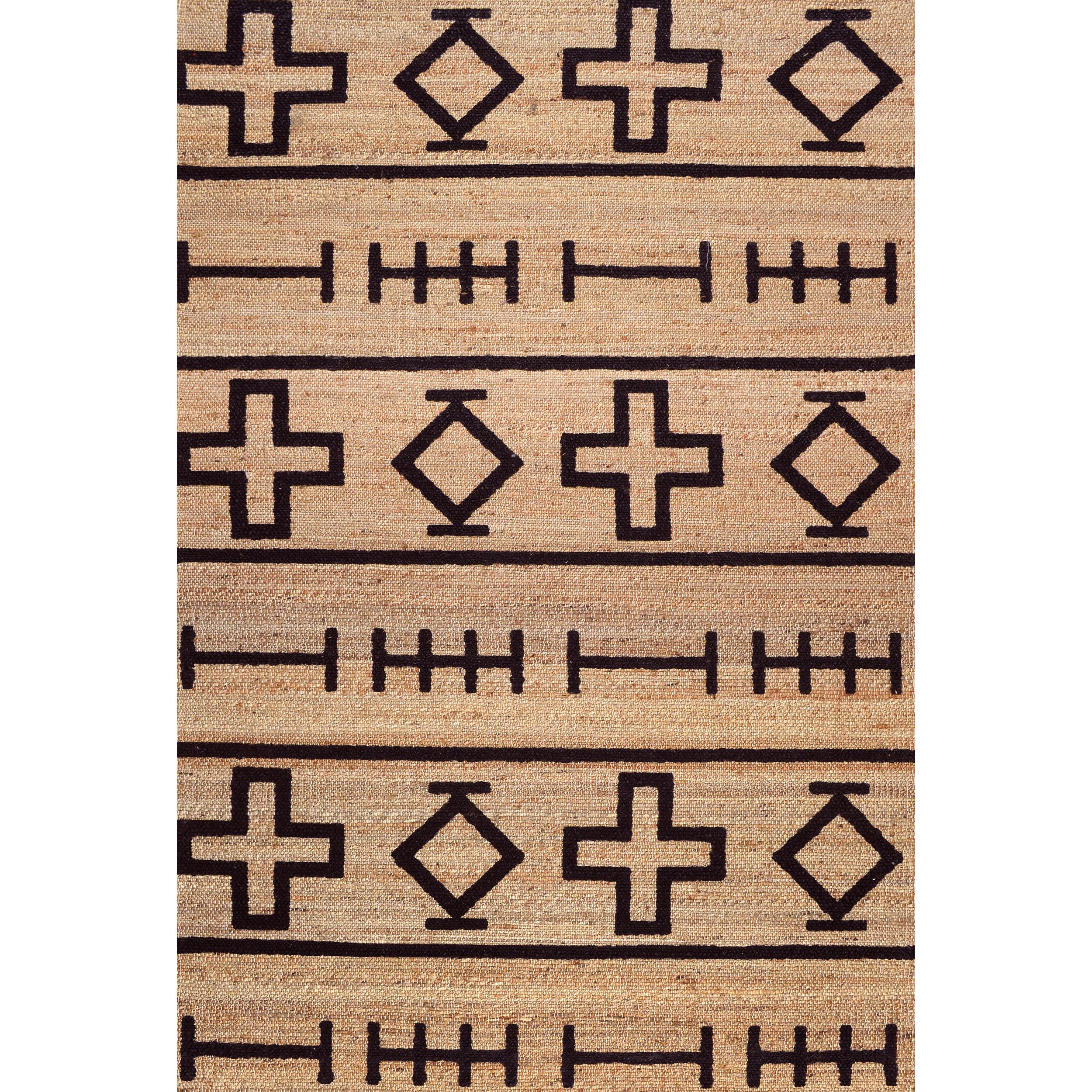 nuLOOM Hand Loomed Natural Fiber Barry Area Rug 9'x12' - Eco-Friendly Jute Rug for Living Room, Bedroom & Dining Room Decor