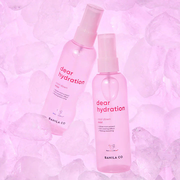 BANILA CO Dear Hydration Cooling Face Mist 99ml - Hydrating & Refreshing Facial Spray for Dry Skin, Perfect for Summer, Travel & Makeup Setting