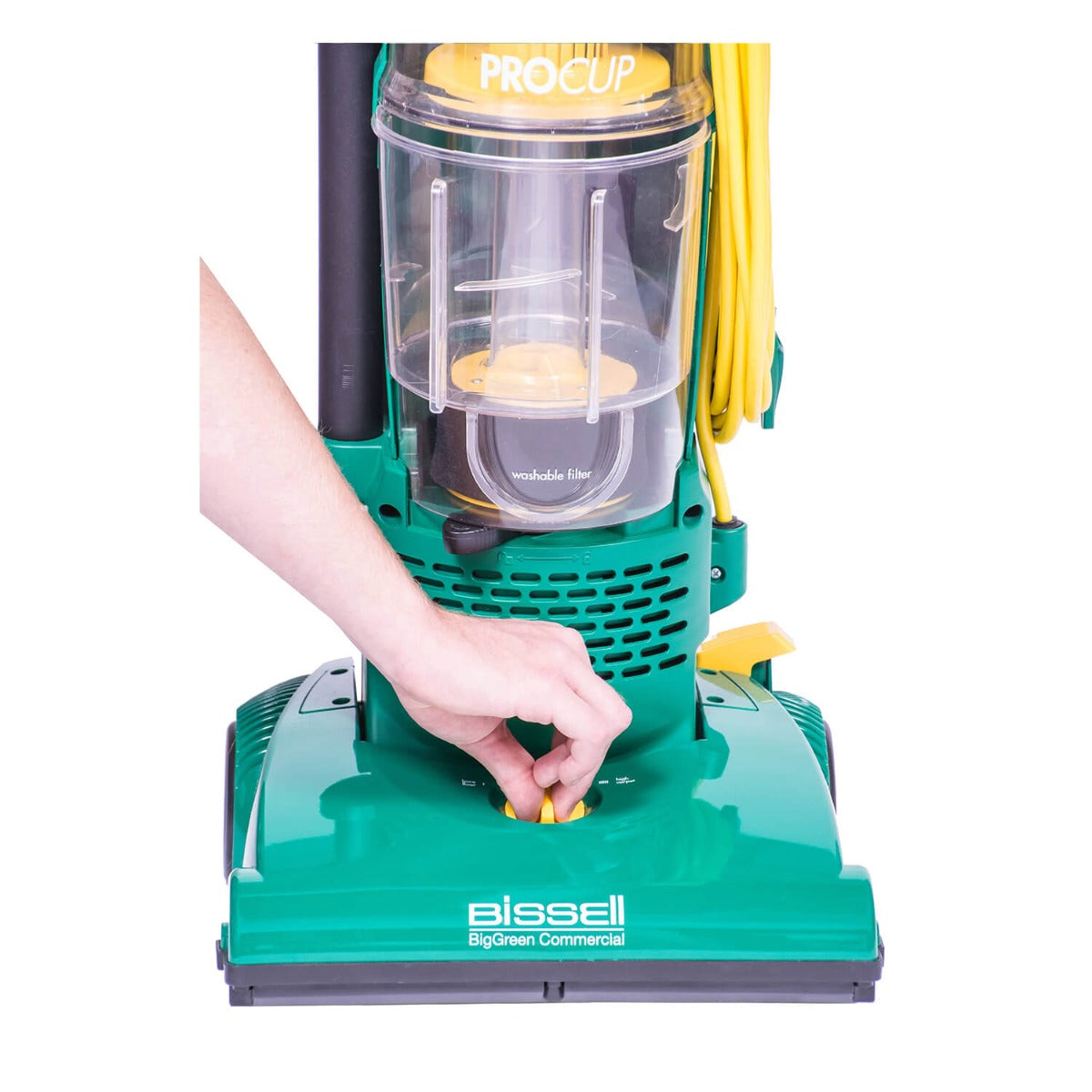 Bissell Commercial ProCup Upright Vacuum Cleaner - Powerful Suction for Carpets & Hard Floors - Ideal for Offices, Hotels & Commercial Spaces