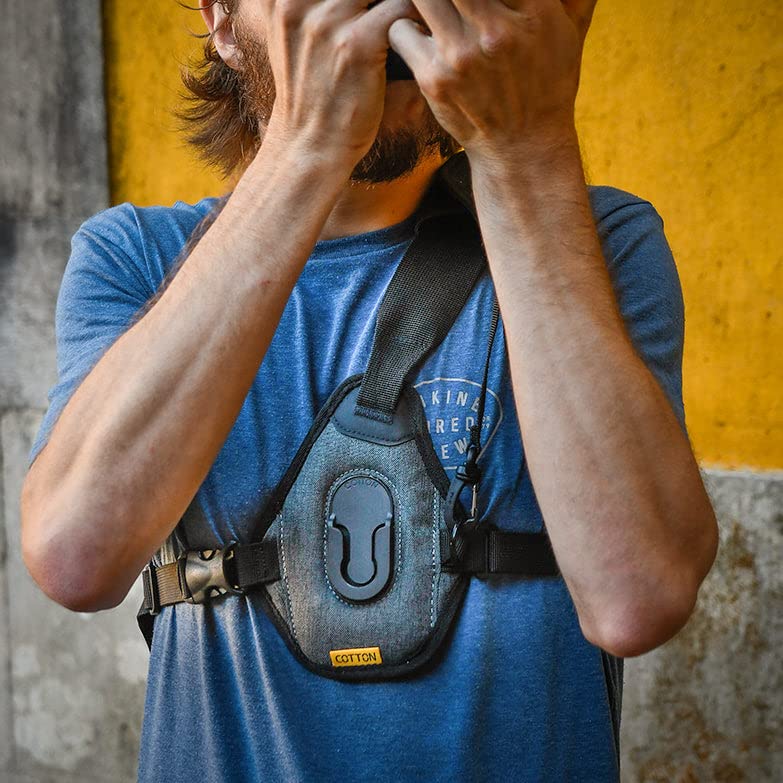 Cotton Carrier Skout G2 Sling Style Harness for Binoculars - Adjustable & Comfortable One Size Fits All - Perfect for Bird Watching, Hiking & Outdoor Adventures