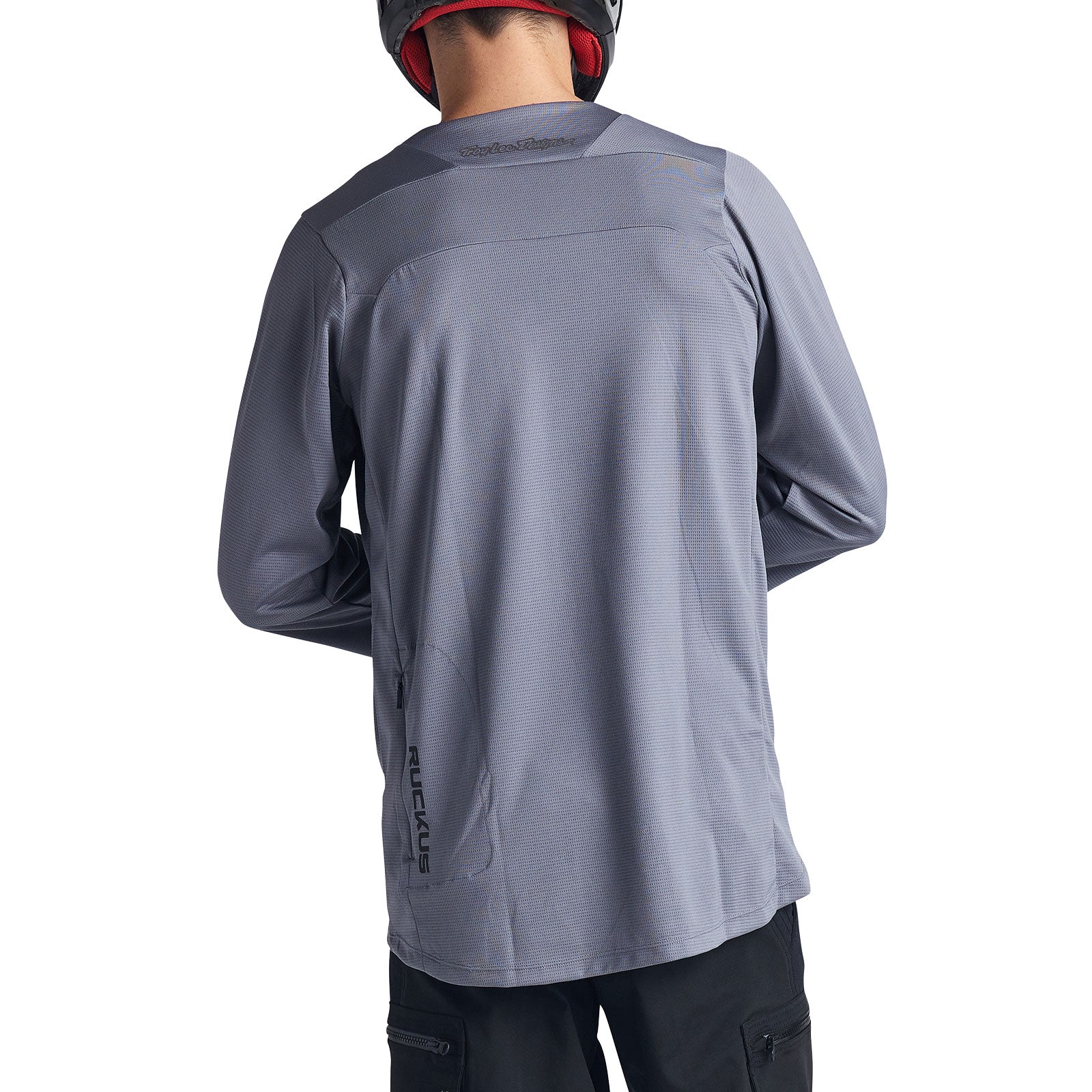 Ruckus 3/4 Sleeve Baseball Jersey - Charcoal Grey for Men's Sports & Casual Wear - Perfect for Baseball, Softball, and Street Style Fashion