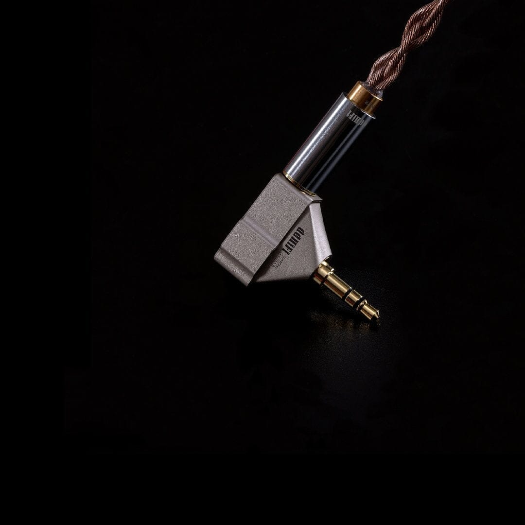 DD ddHiFi DJ44C Pro 4.4mm Female to 3.5mm Male Headphone Adapter Converter - Perfect for Audiophiles, HiFi Systems, and Portable Music Players