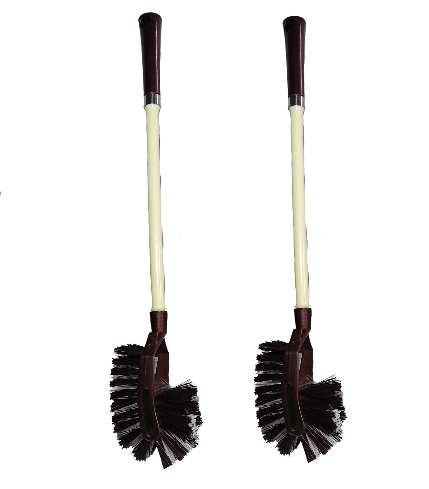 Sanjari Extra Large Toilet Brush with Durable Bristles - Heavy Duty Bathroom Cleaning Tool (Multicolor, Pack of 1) - Perfect for Deep Cleaning Toilets, Sinks, and Tubs